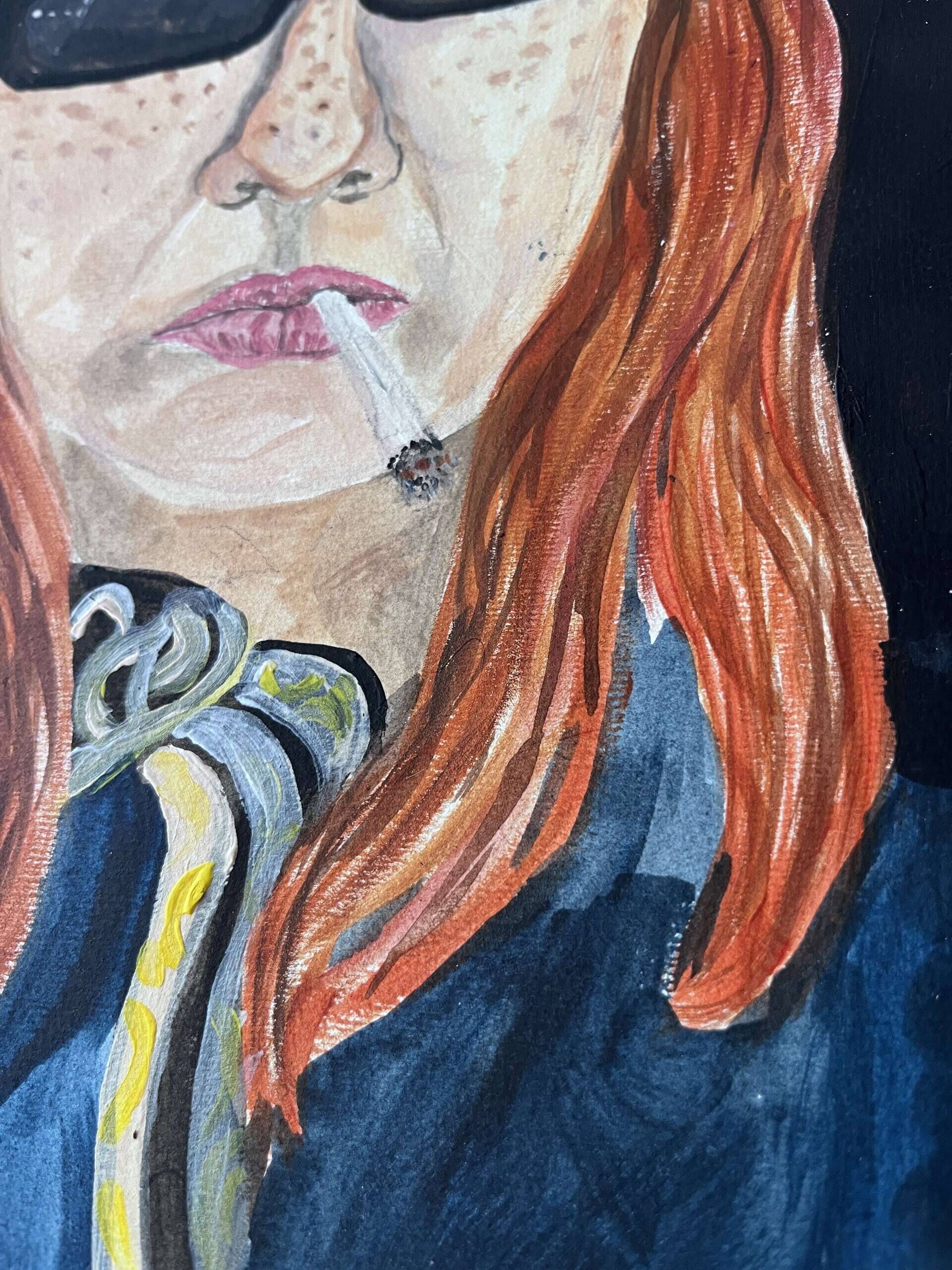 Selbstporträt - Kiki Feltzinger 6