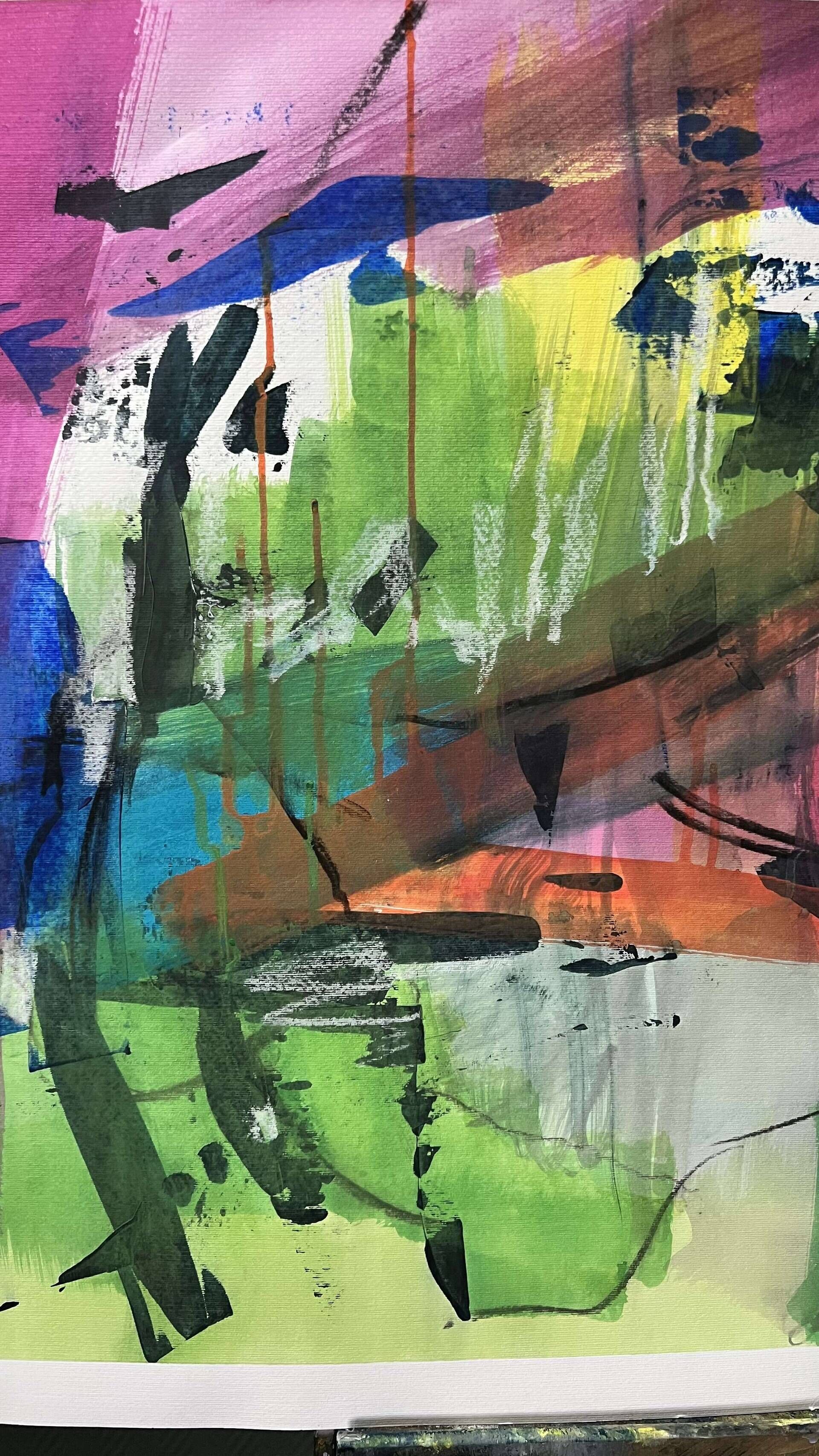 farbige Abstraktion(Serie) - Shin 3