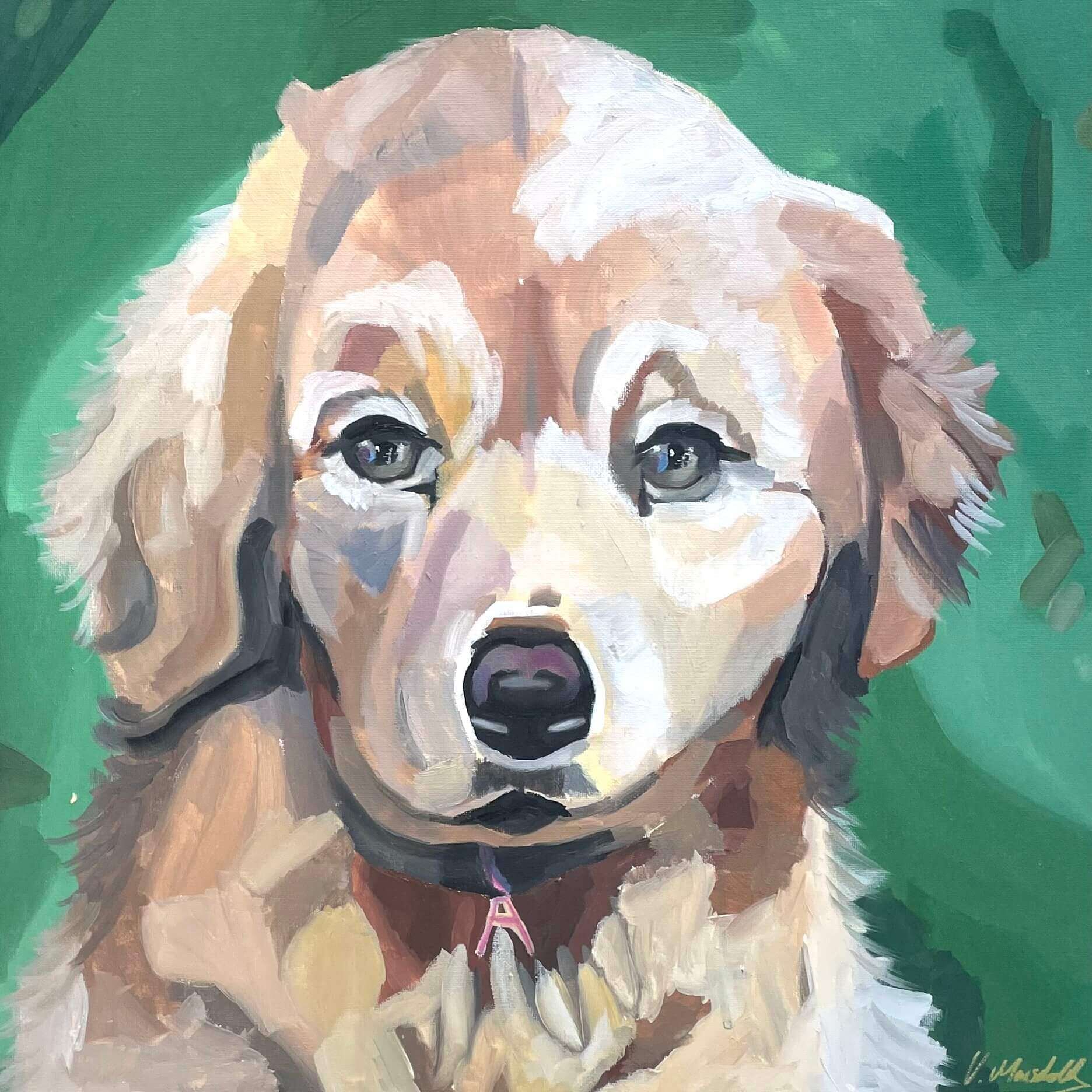 Goldener Hund  - Vanessa  Marscholek 5