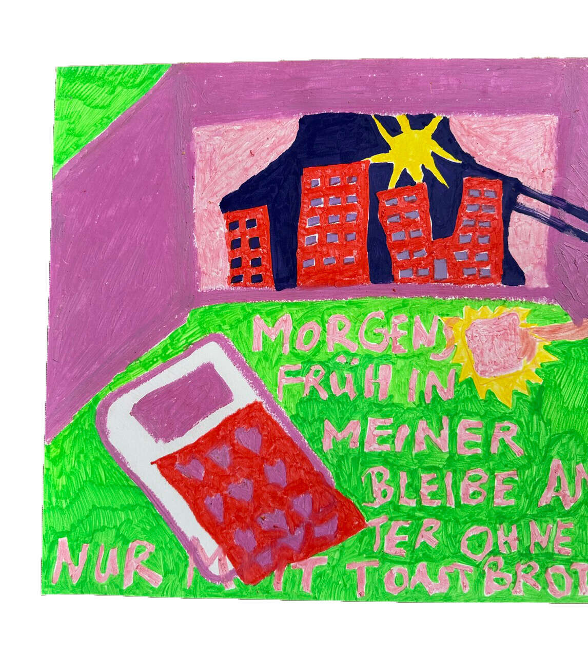 Morgens früh in meiner Bleibe am Fenster ohne Kleide - Linda Denkert 2