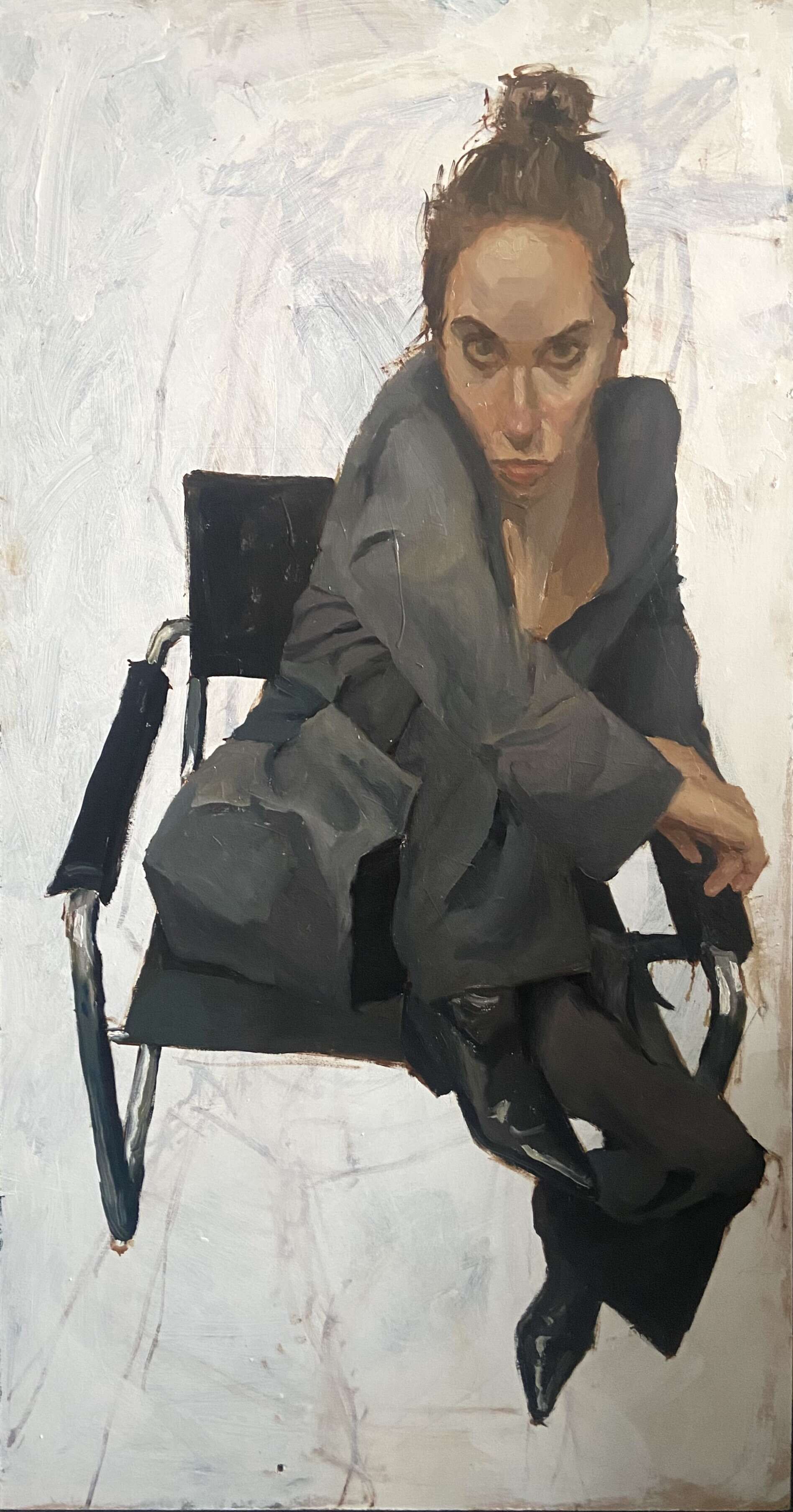 Selbst auf dem Stuhl lll - Lilli Geyer 1