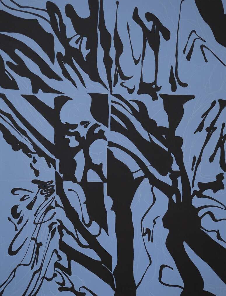 Abendschatten der Bäume im Fenster - Cong Cong 1