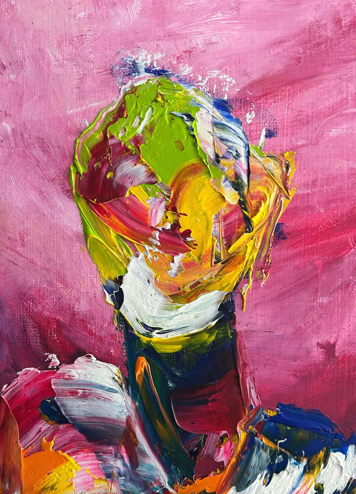 Pink Portrait II - Leonel Perez 1