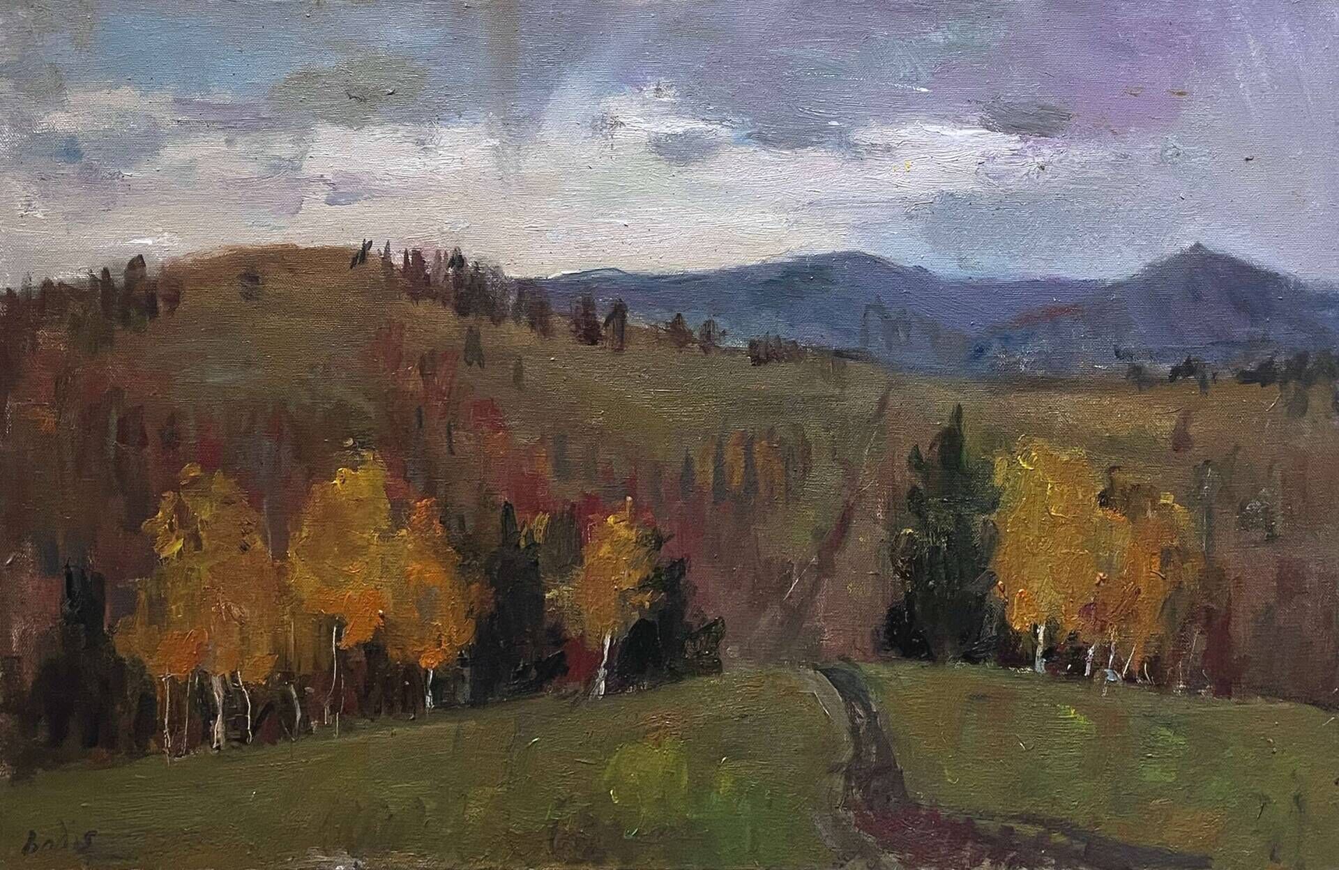 Orange forest - Bohdan  Dobrivskyi  1