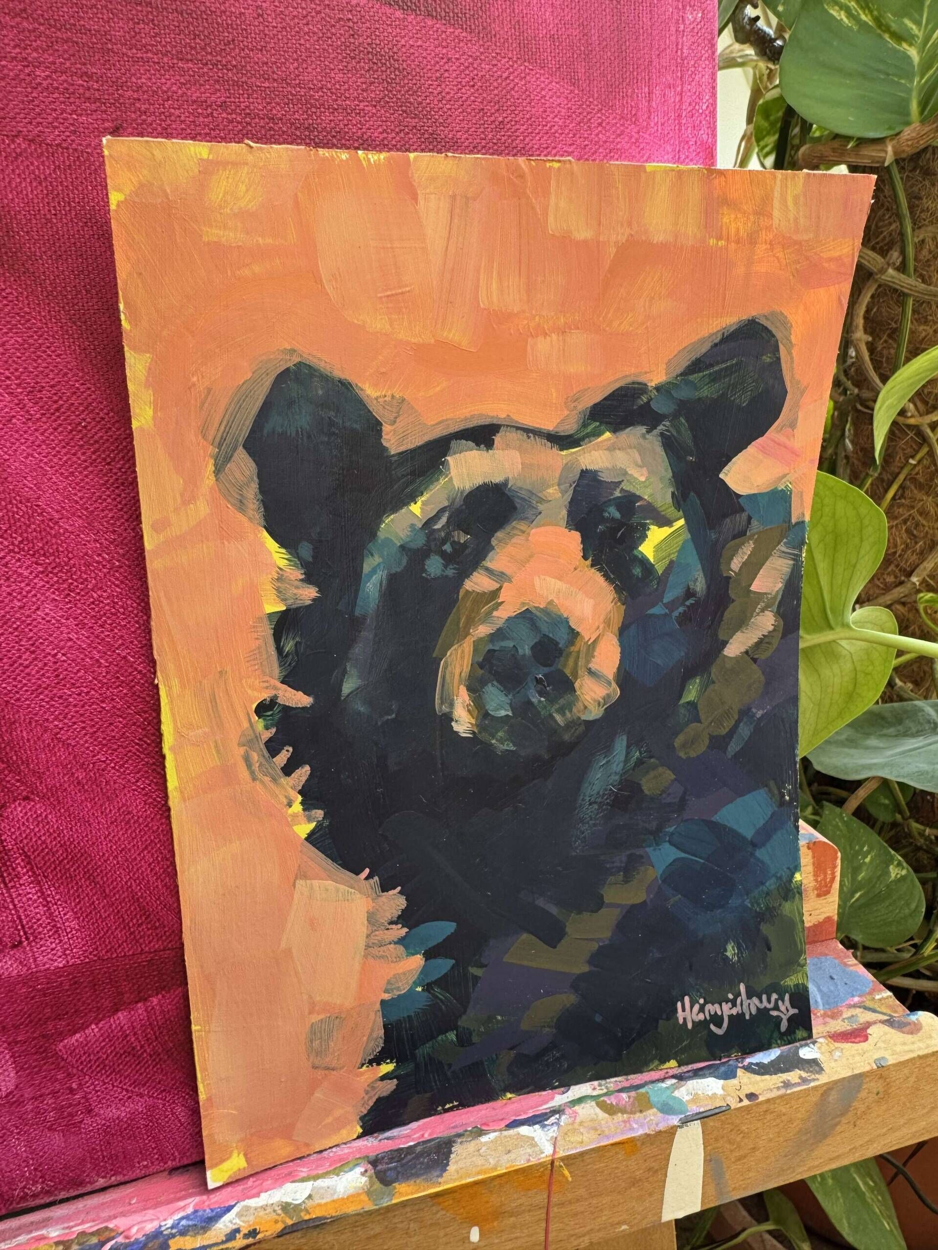 Portrait Bär - Daniel Heimgärtner 2