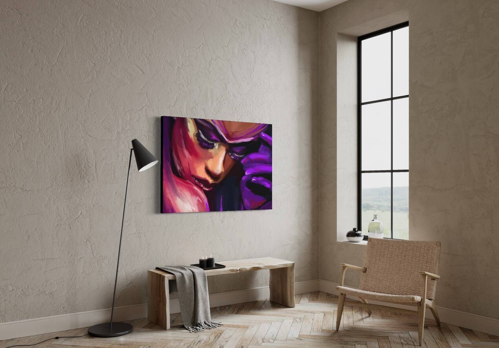 Purple Portrait #4