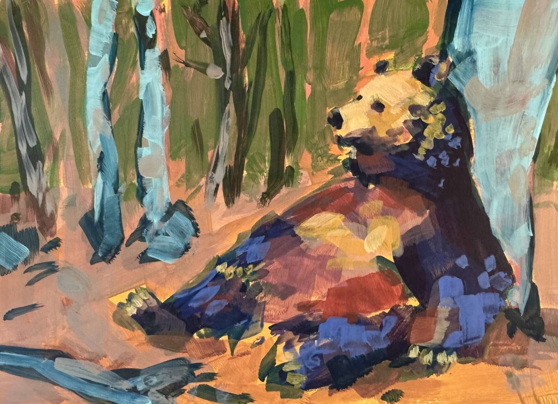 Bär, sitzend - Daniel Heimgärtner 1