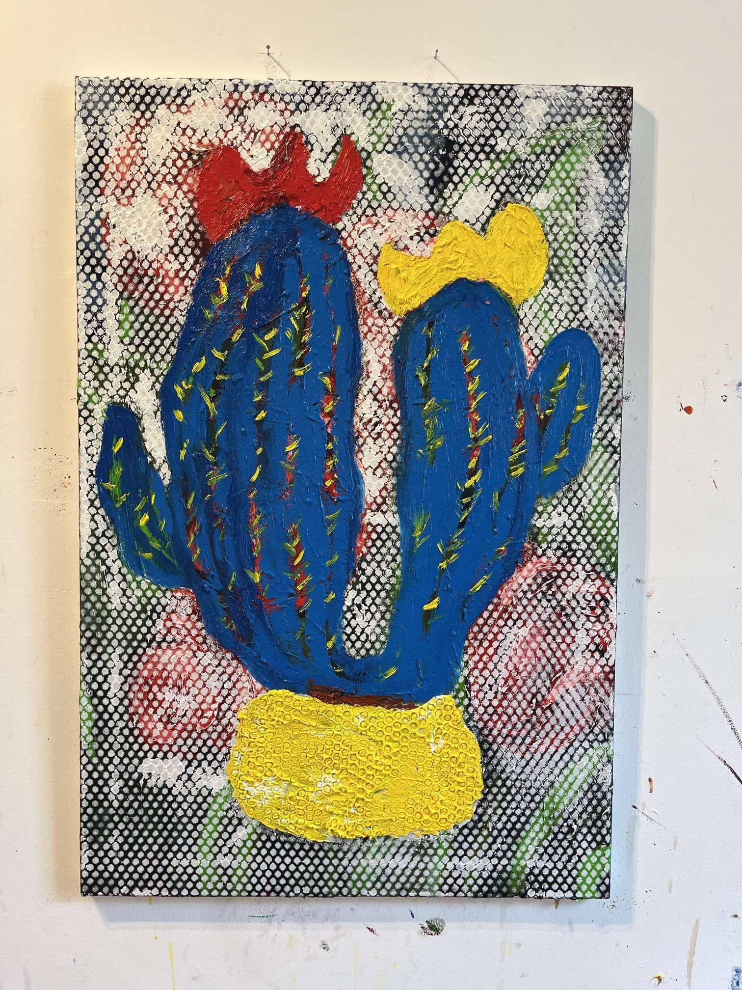Kaktus in Blüte II - Anna Hopfensberger 3