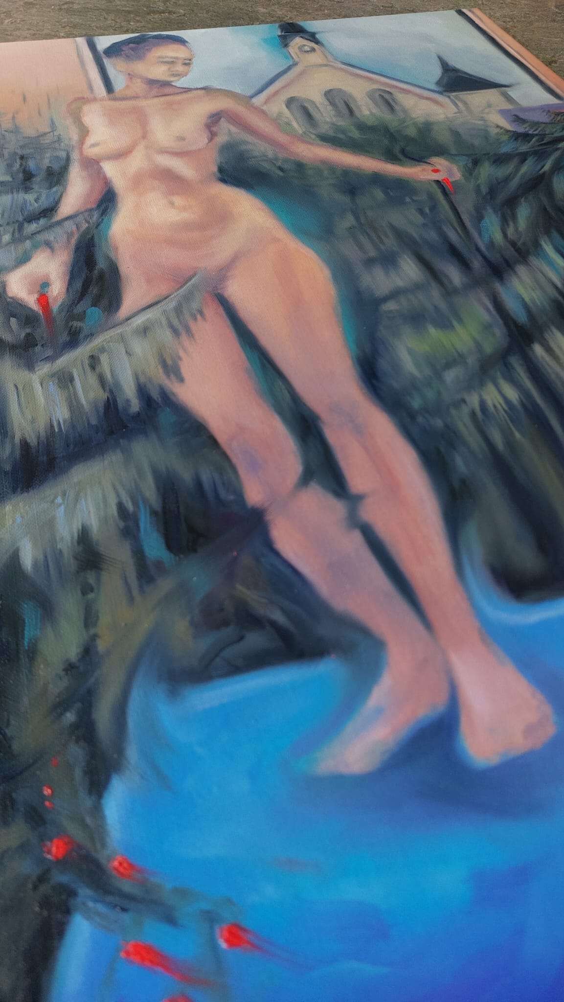 Blauer Untergrund im Wald - Alexander Straub 11