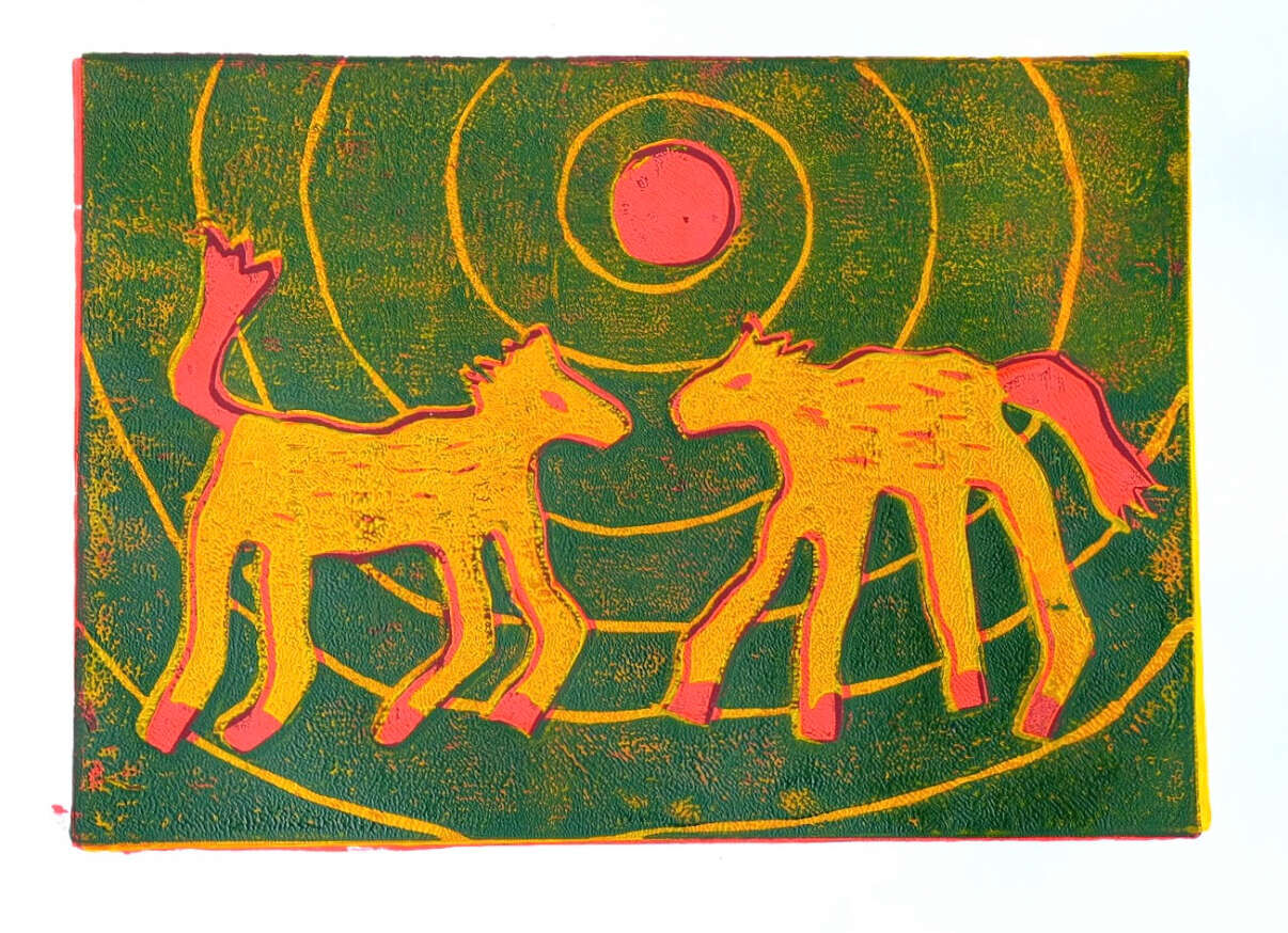 Pferde im Mondschein - Anna Leisner 3