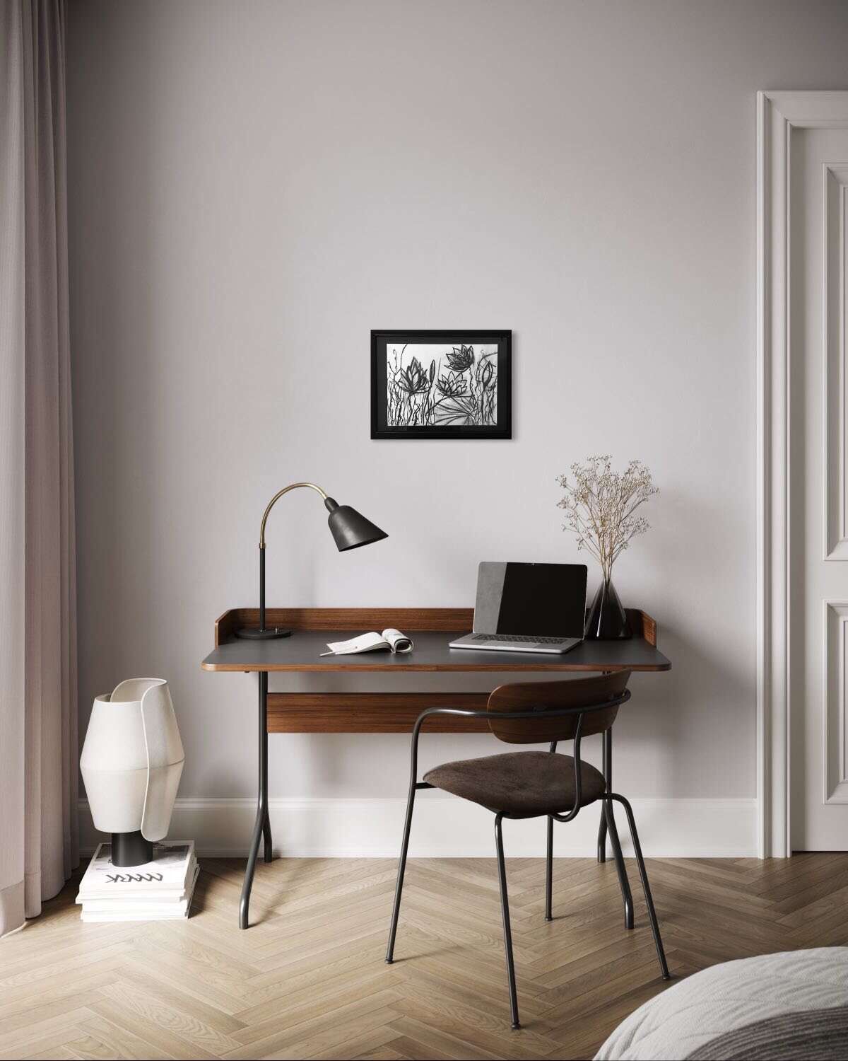 Waterlilies Dream 1 gerahmt - Martina  Schepperle  3