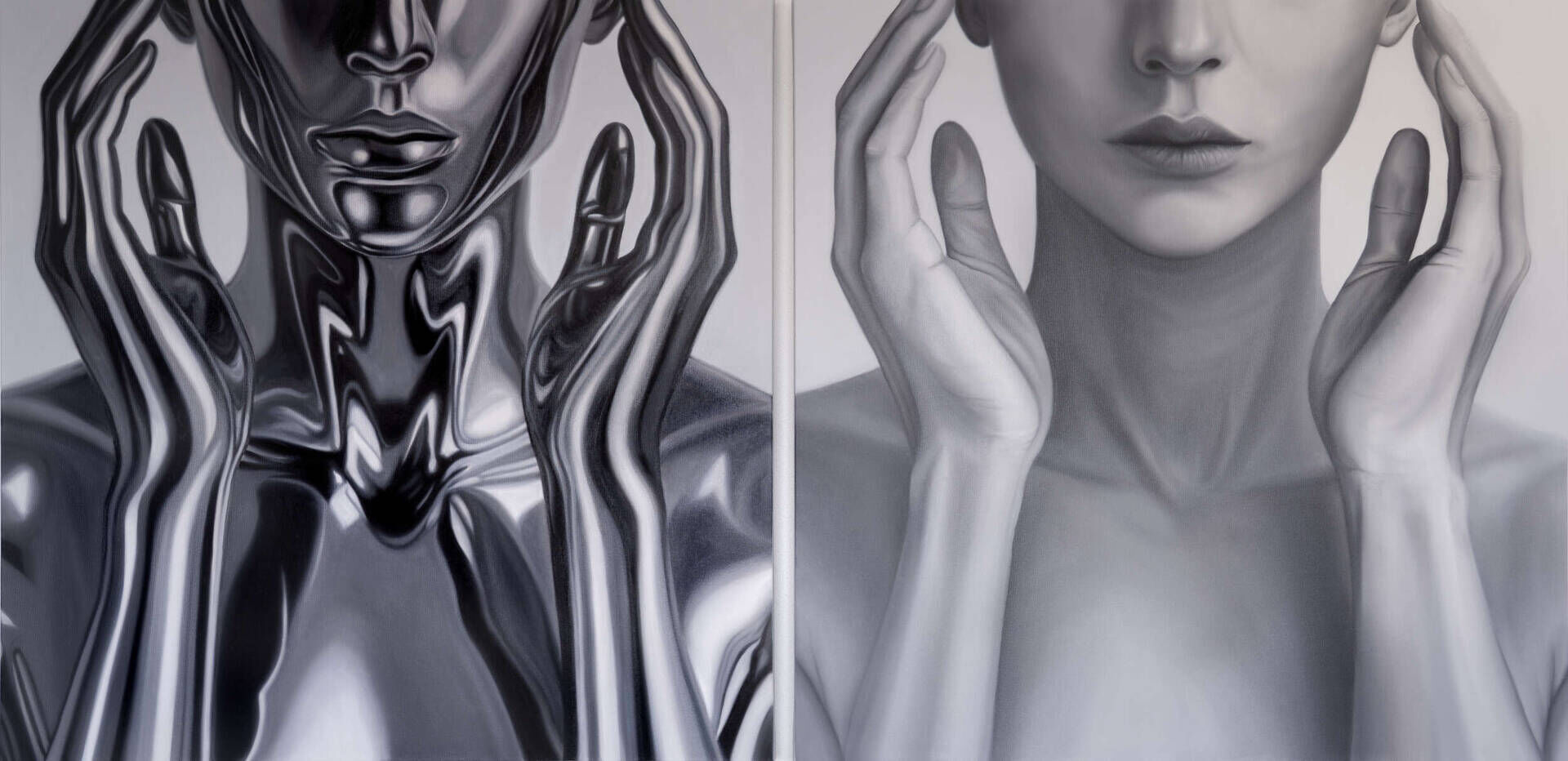 Girl in the mirror - Opposites, yet the Same  - Anna Lena  Wirth 1
