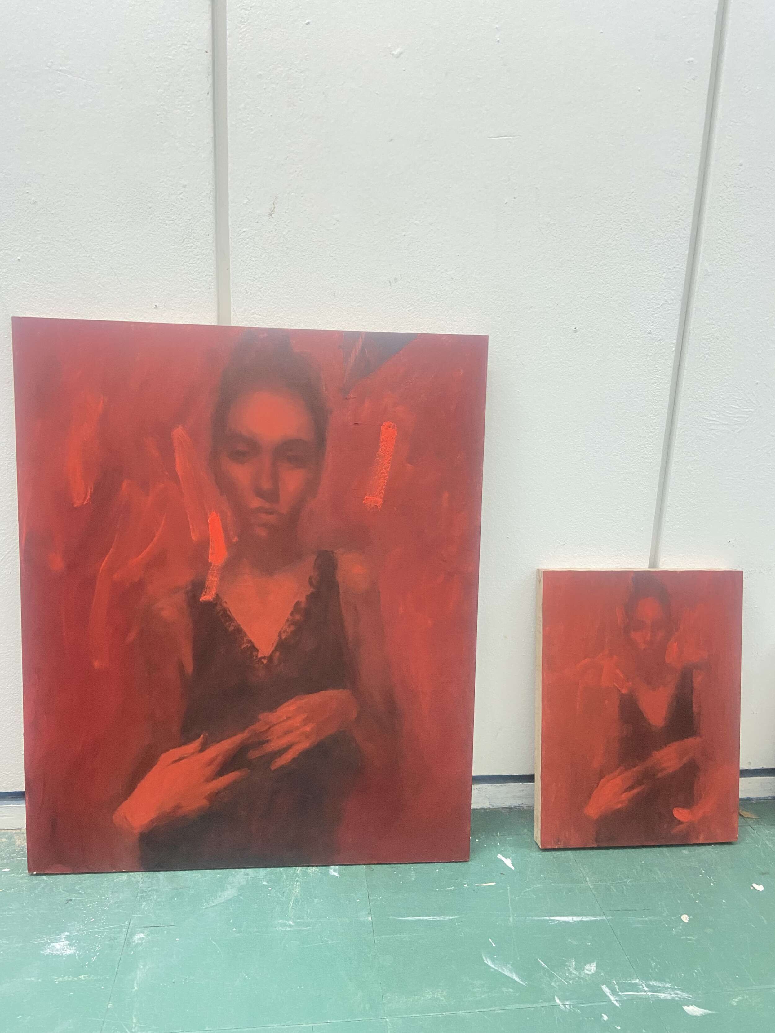Vorstudie Self in Redness - Lilli Geyer 4