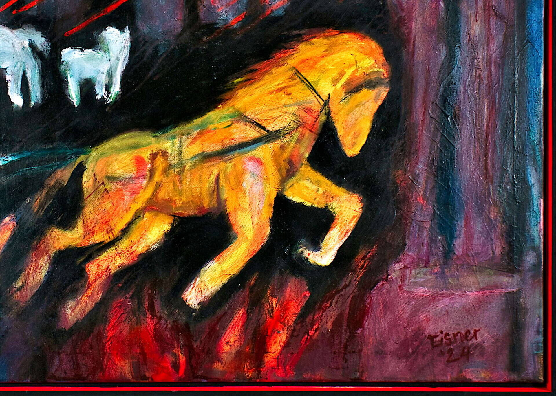 »Kapriziöse Pferde – Feuertaufe« - Alexej Eisner 2