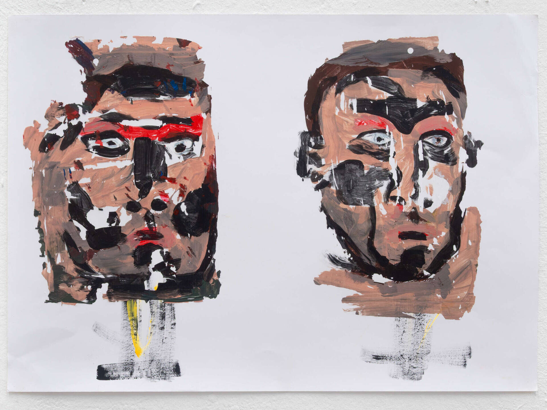 Zwei Köpfe - Leonhard Mihm 1