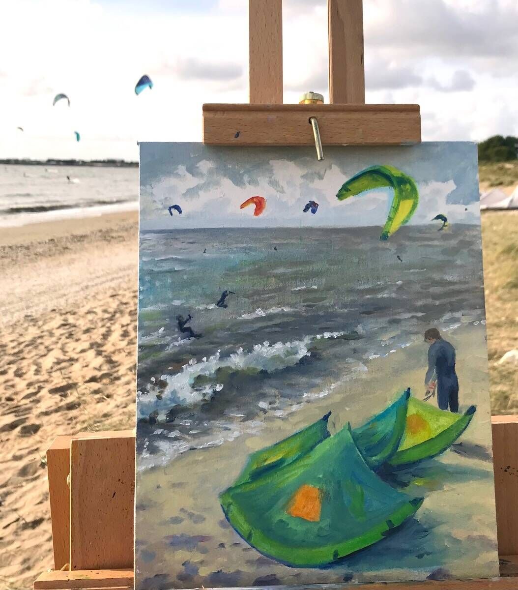 Kitesurfer in La Rochelle
