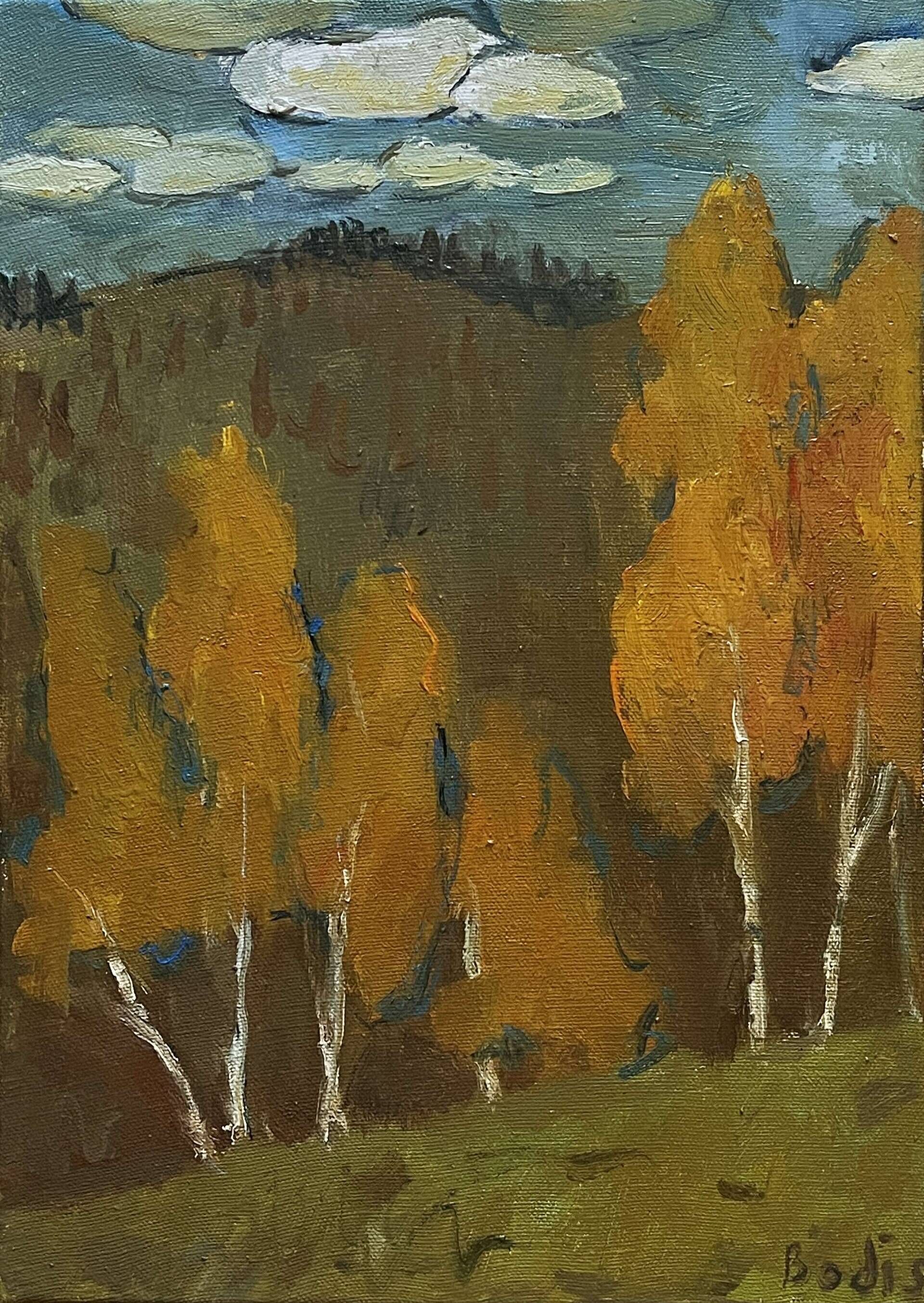 Golden autumn - Bohdan  Dobrivskyi  1