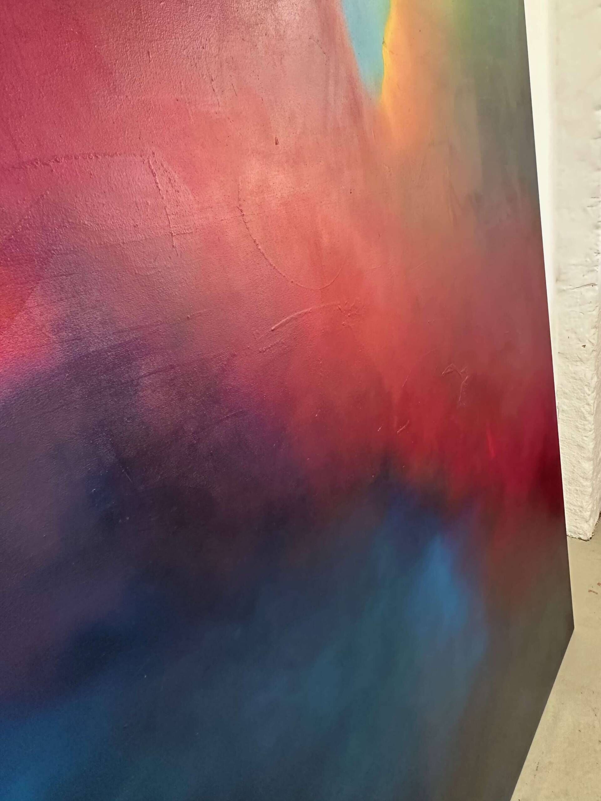 Farbbad Blaumagentagrüngelbtürkis - Antje Bockeloh 8