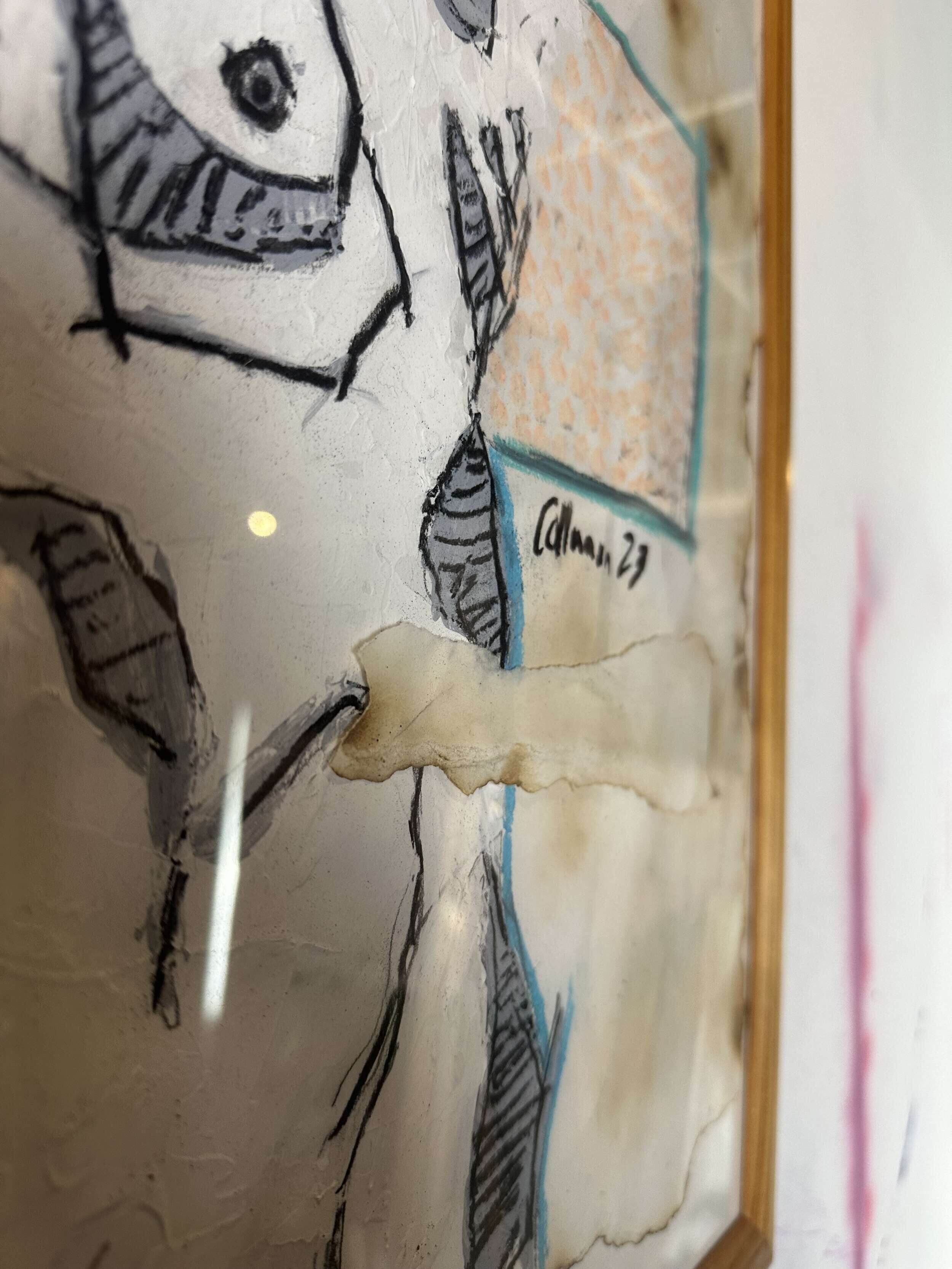 abstract act, burned  - Martin Collmann 2