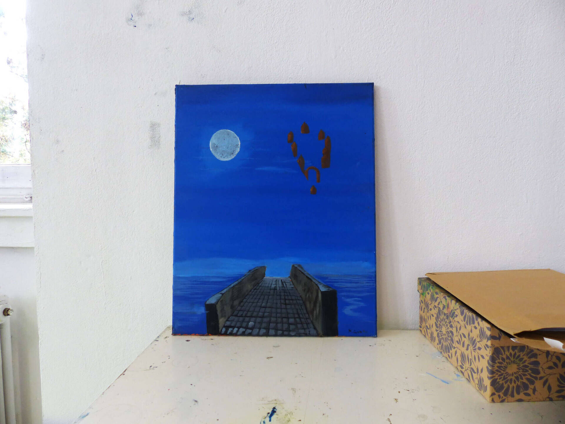 Heißluftballon am Wasser, 2022 - Mirko Lassalle 1