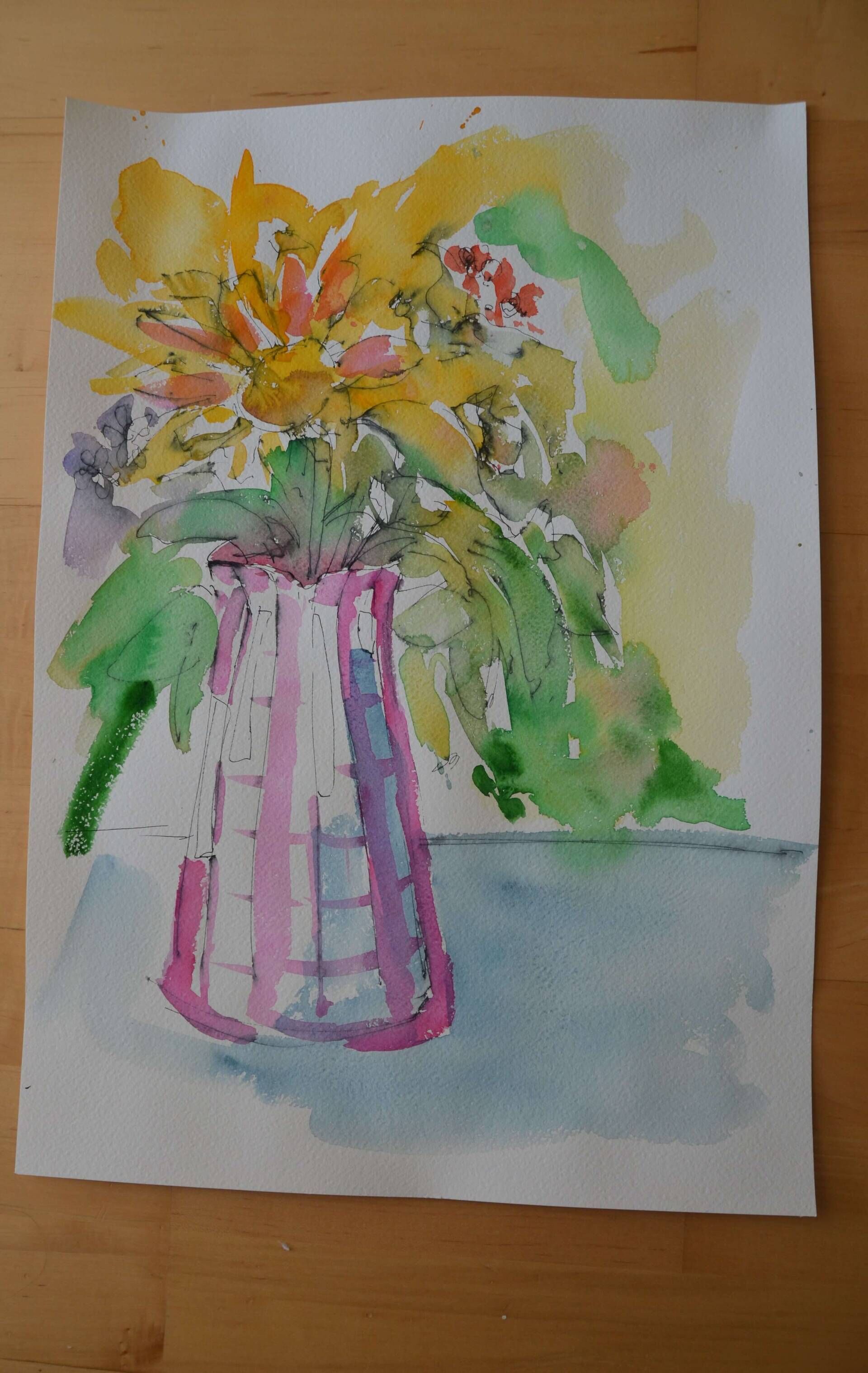 Sunflowers in vase #38 - Sara Wimmers 1