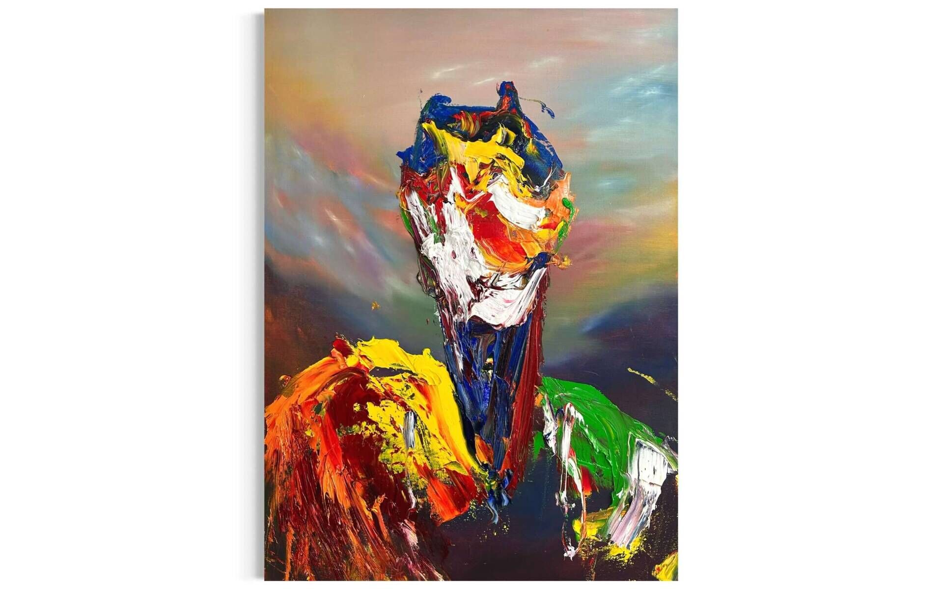 Distorted Portrait in a Landscape 2 - Leonel Perez Distorted Portrait in a Landscape 2 - Leonel Perez 1