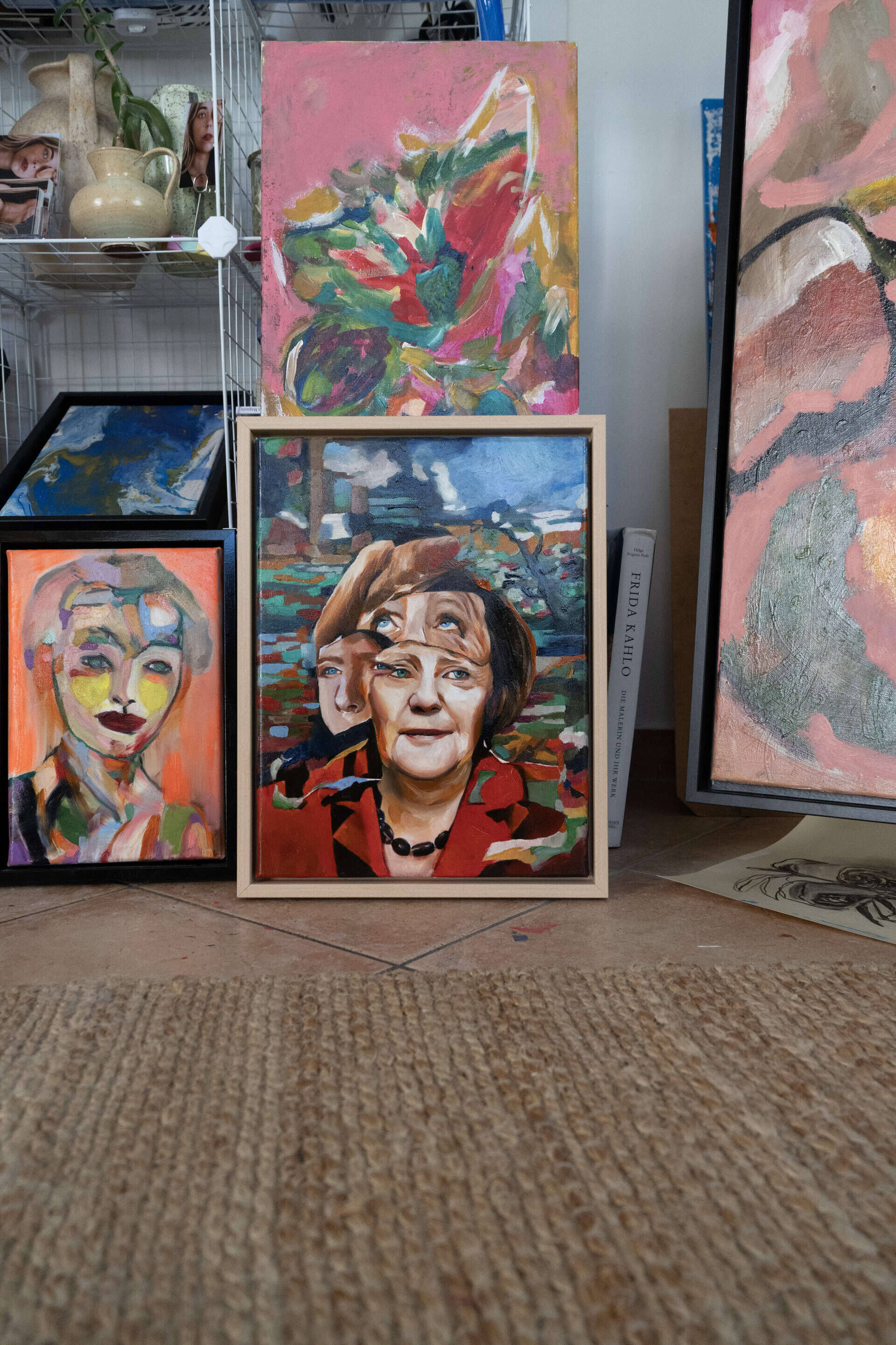 The Faces Of Angela Merkel - Julia Sophia  Neundorf 3