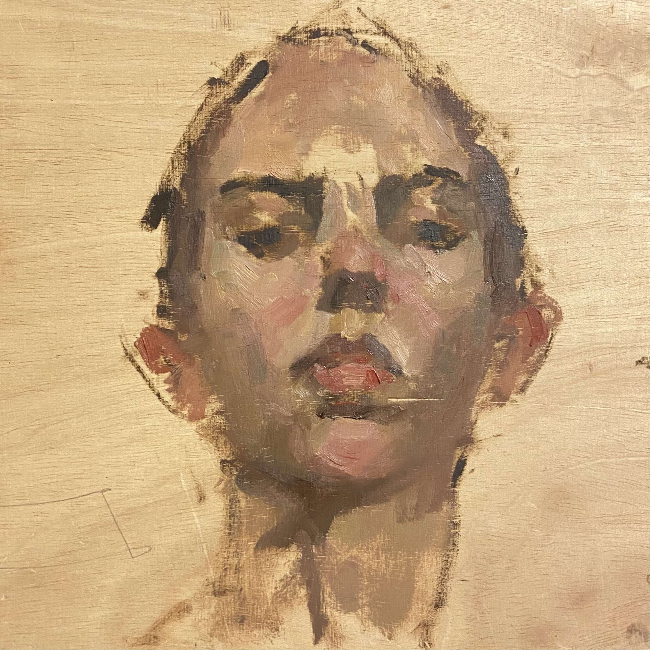 Selbststudie im Soiegel - Lilli Geyer 1