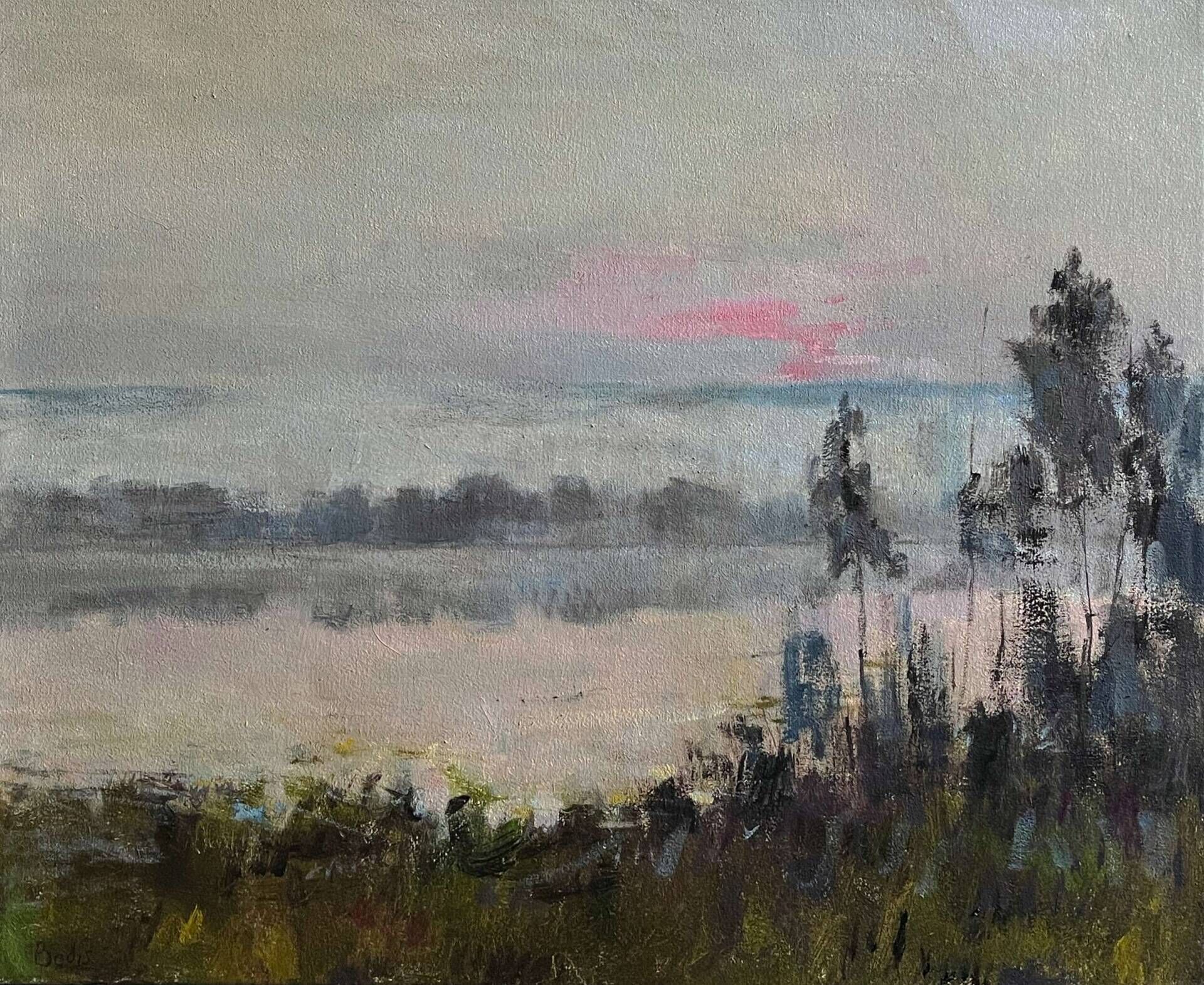 Evening fog - Bohdan  Dobrivskyi  1