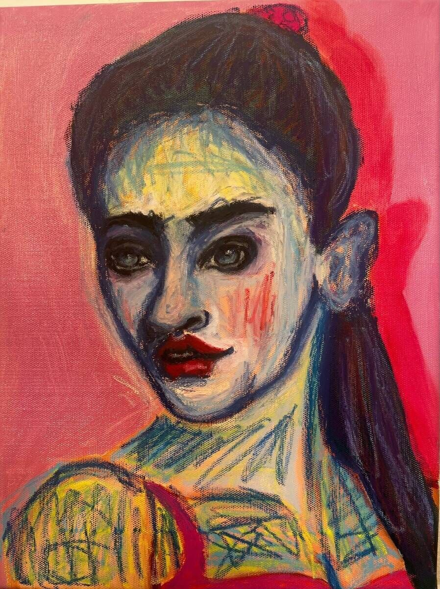 Open Mouth Lady