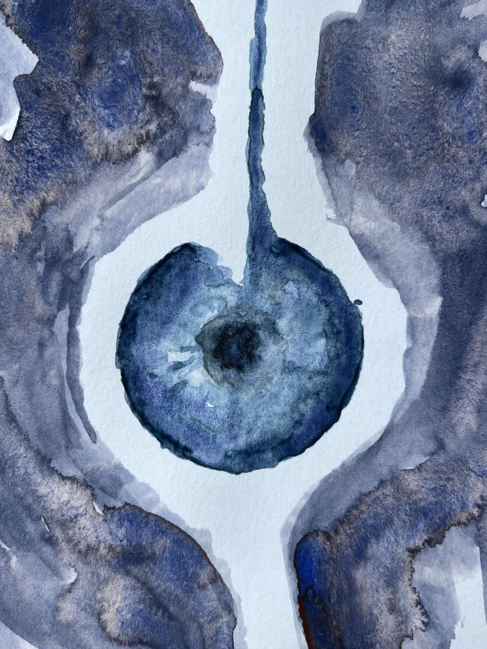Crying eye - I saw 2
