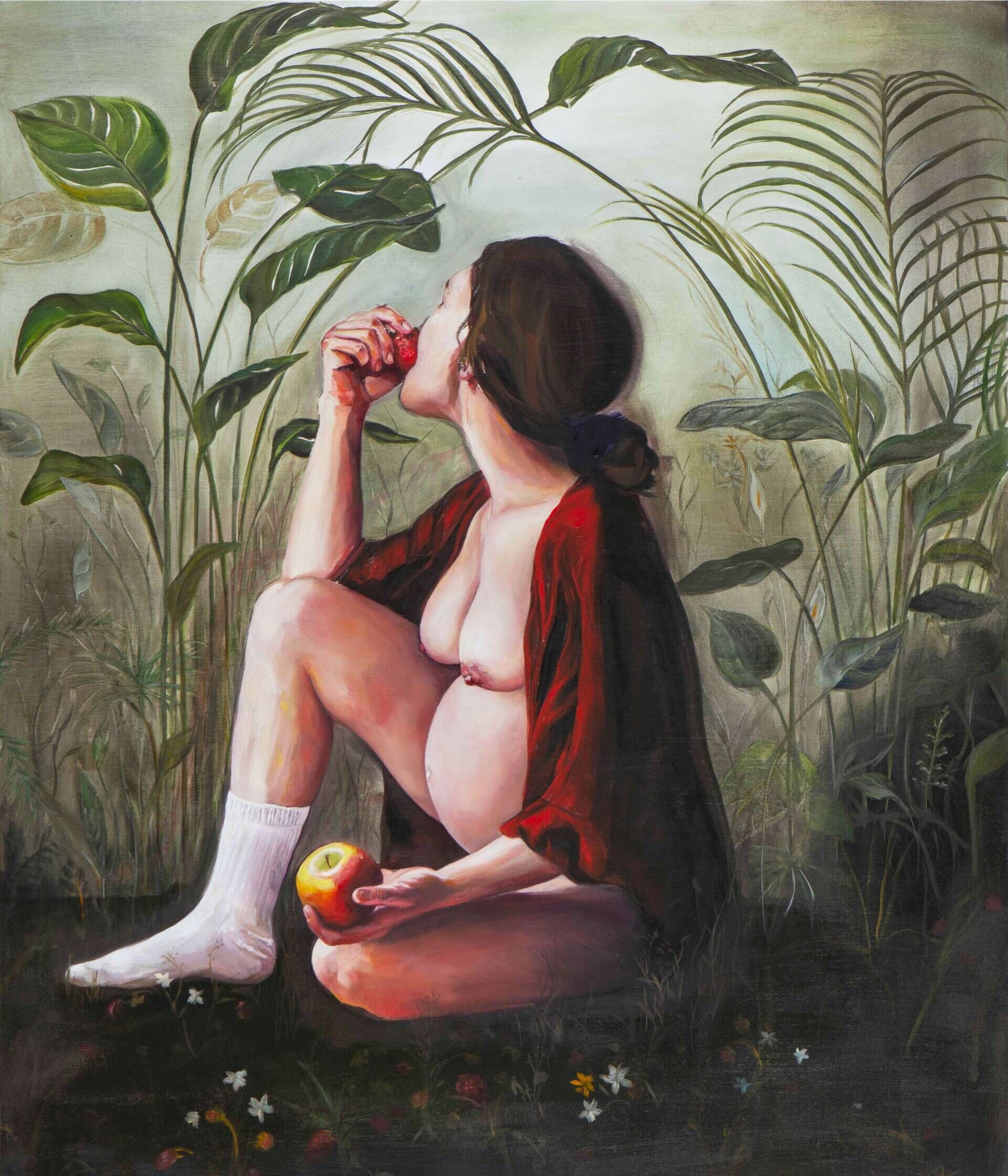 Madonna im Rosenhag - Maria Leisner 2