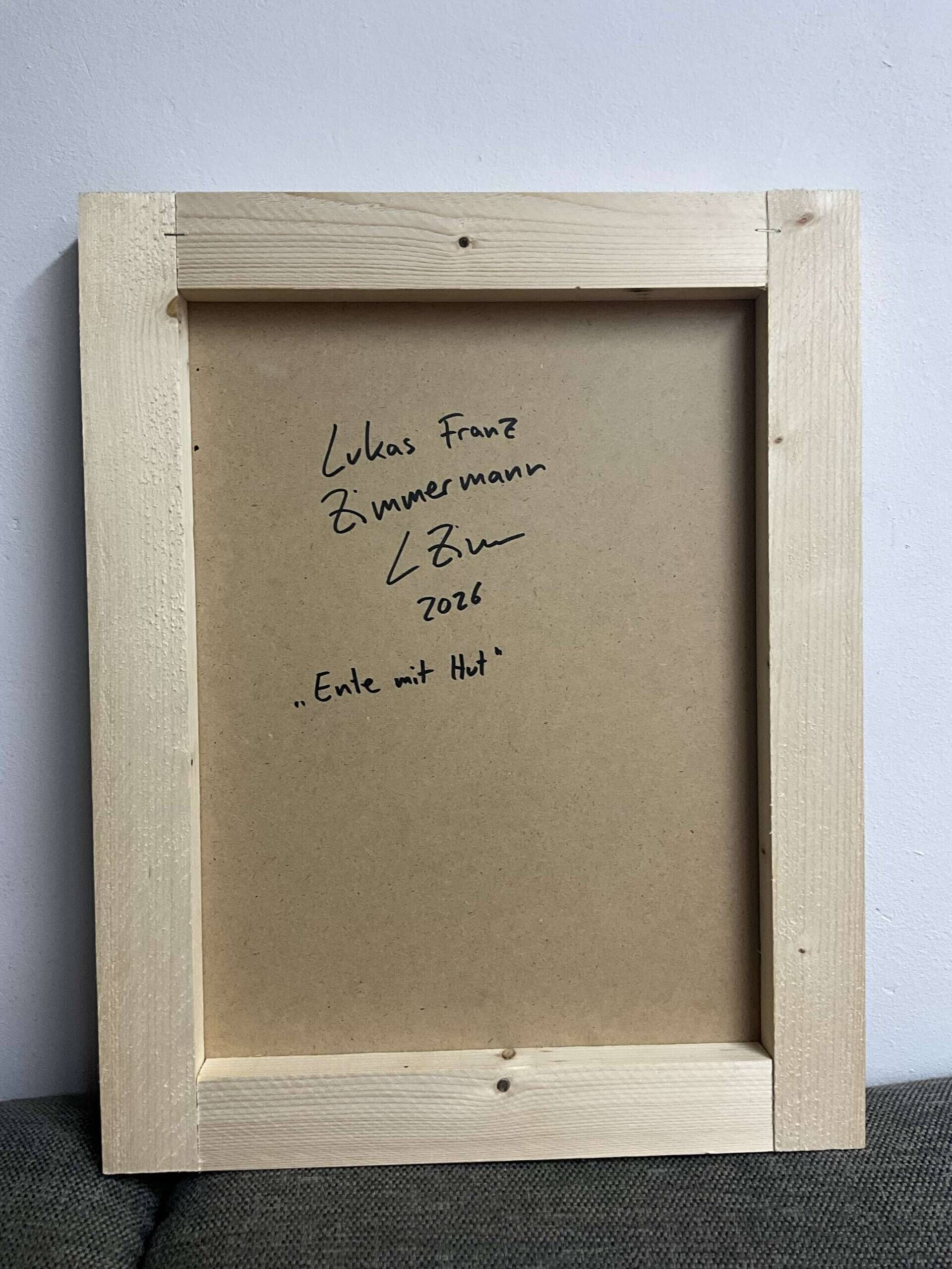 Ente mit Hut - Lukas Franz Zimmermann 7