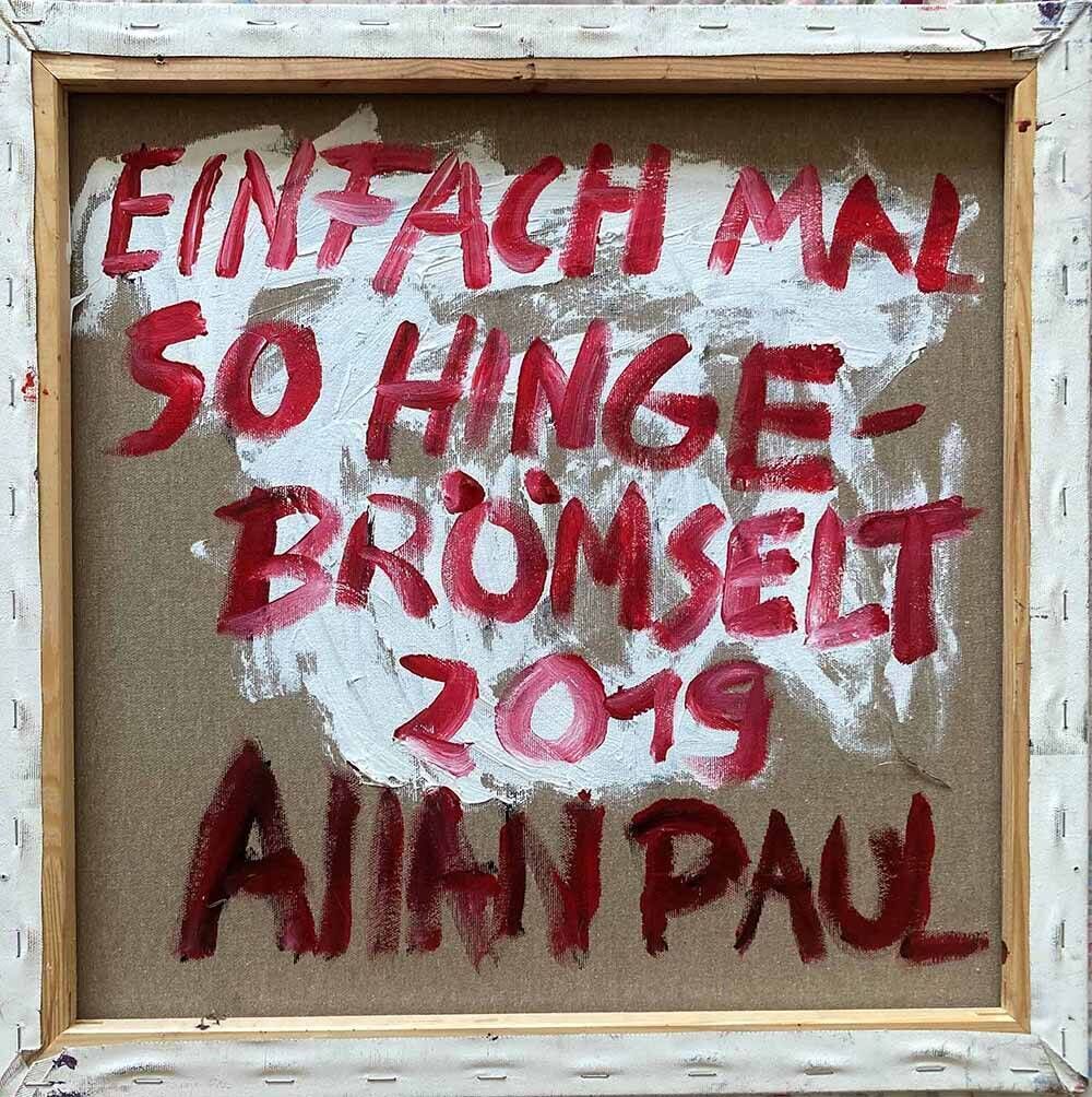 Einfach mal so hingebrömselt - Allan Paul  1