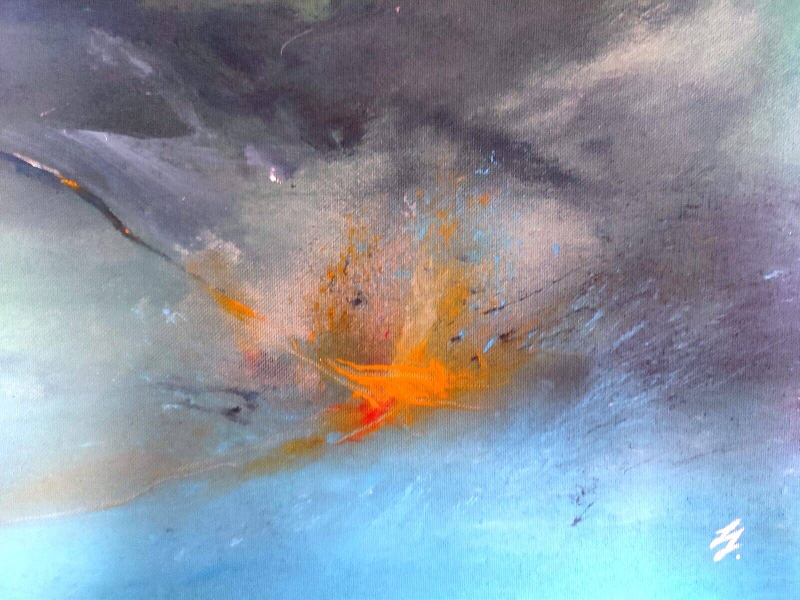 Splash und Farbe