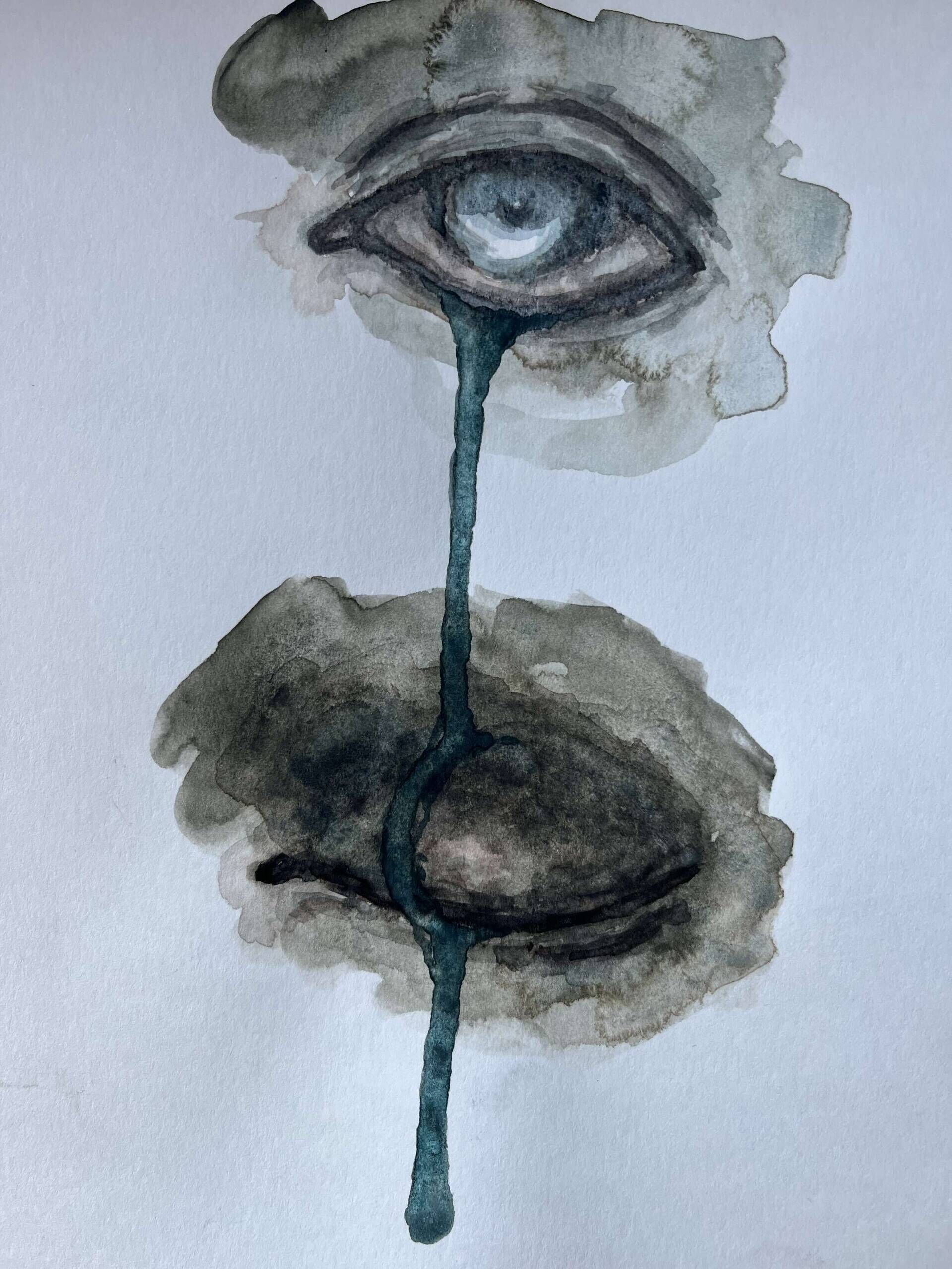 Tears find the dry eye - I saw 1