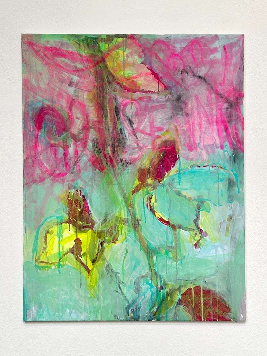 Blauer Himmel Braune Erde Bunte Wiese - Jana Gruszeninks 2