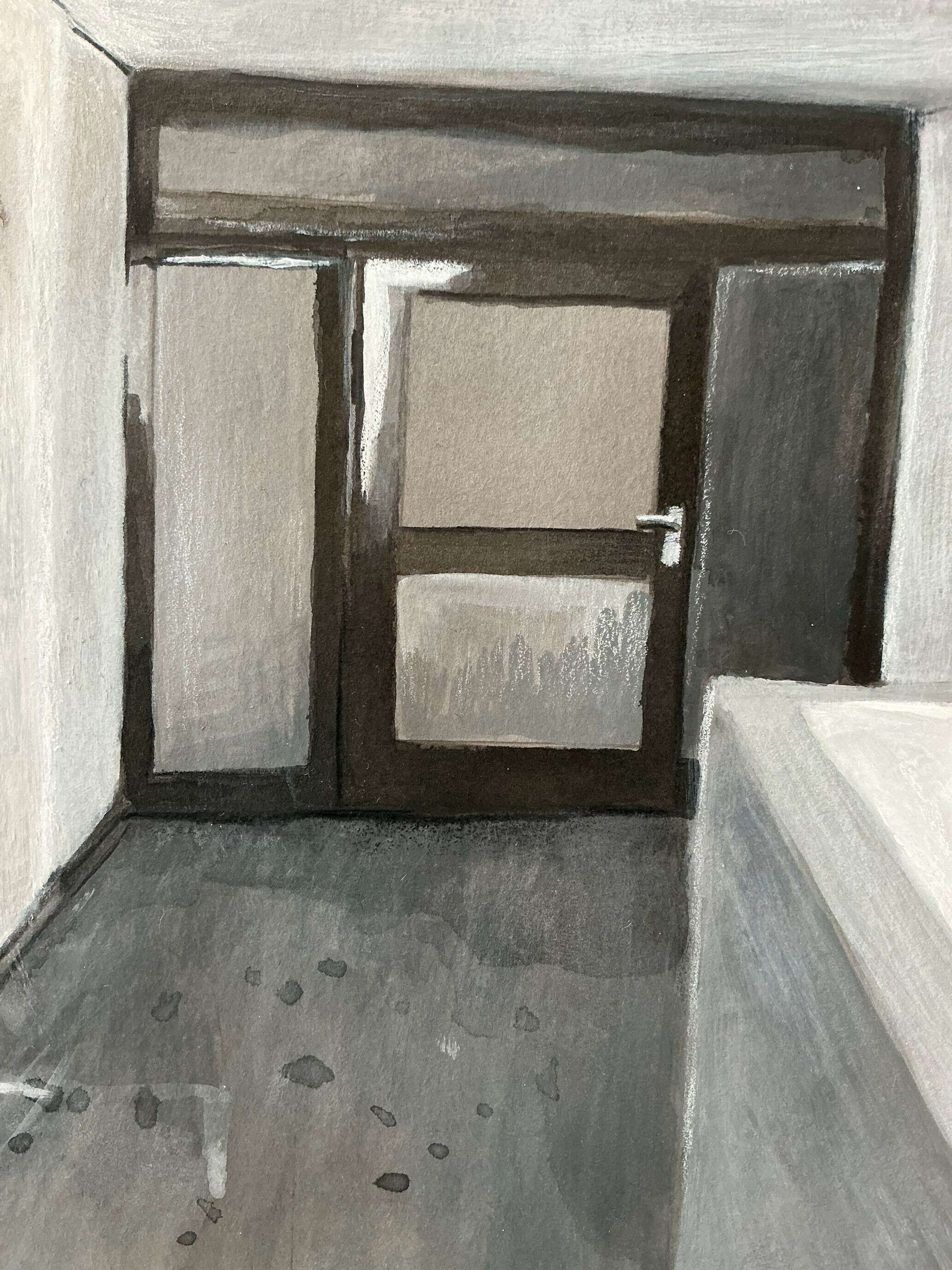 Ansicht aus dem IDEAL-Wohnhaus in Berlin-Gropiusstadt - t.rick 2