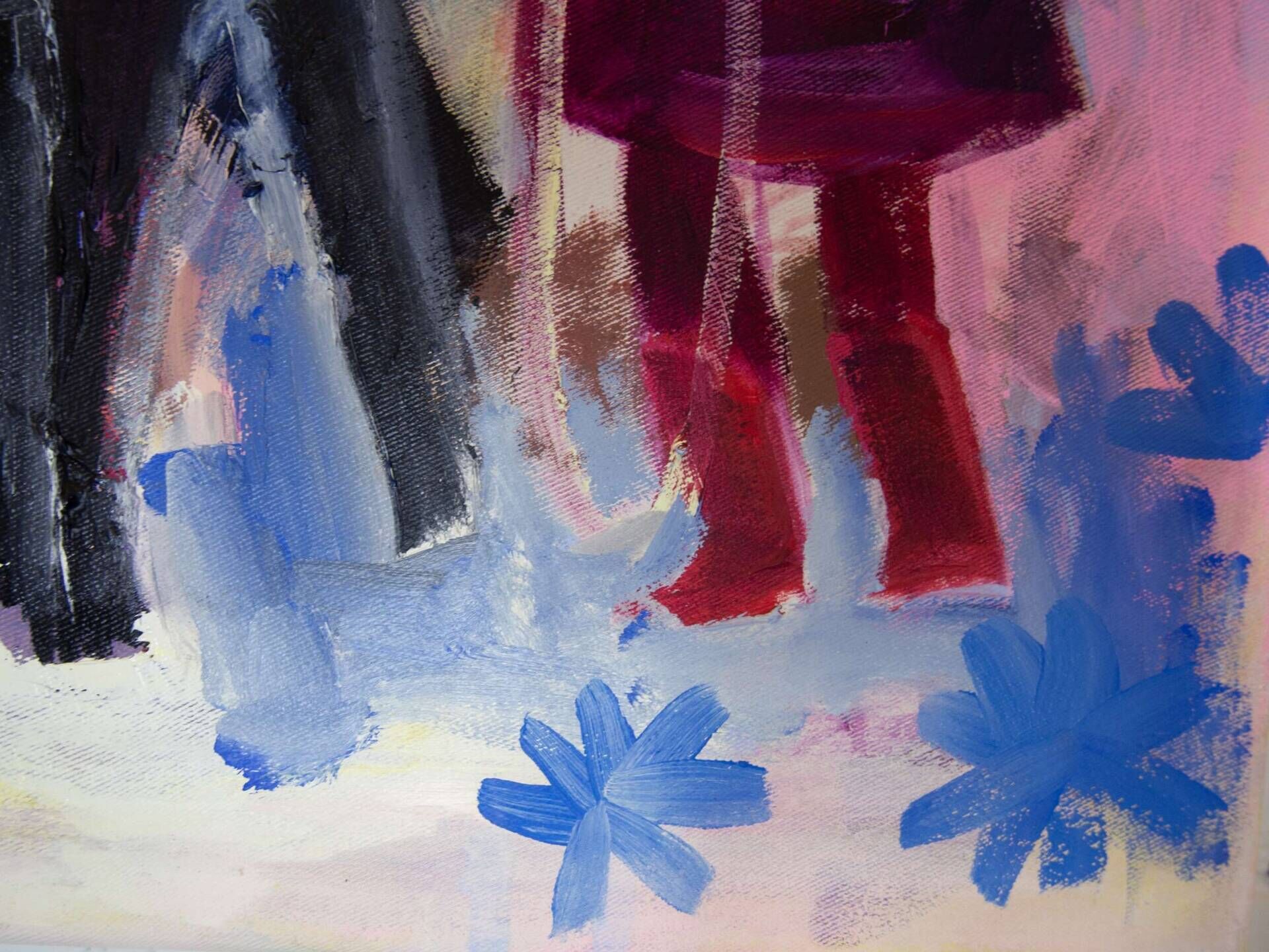 Horse and Flowers - Charlotte Genser 2