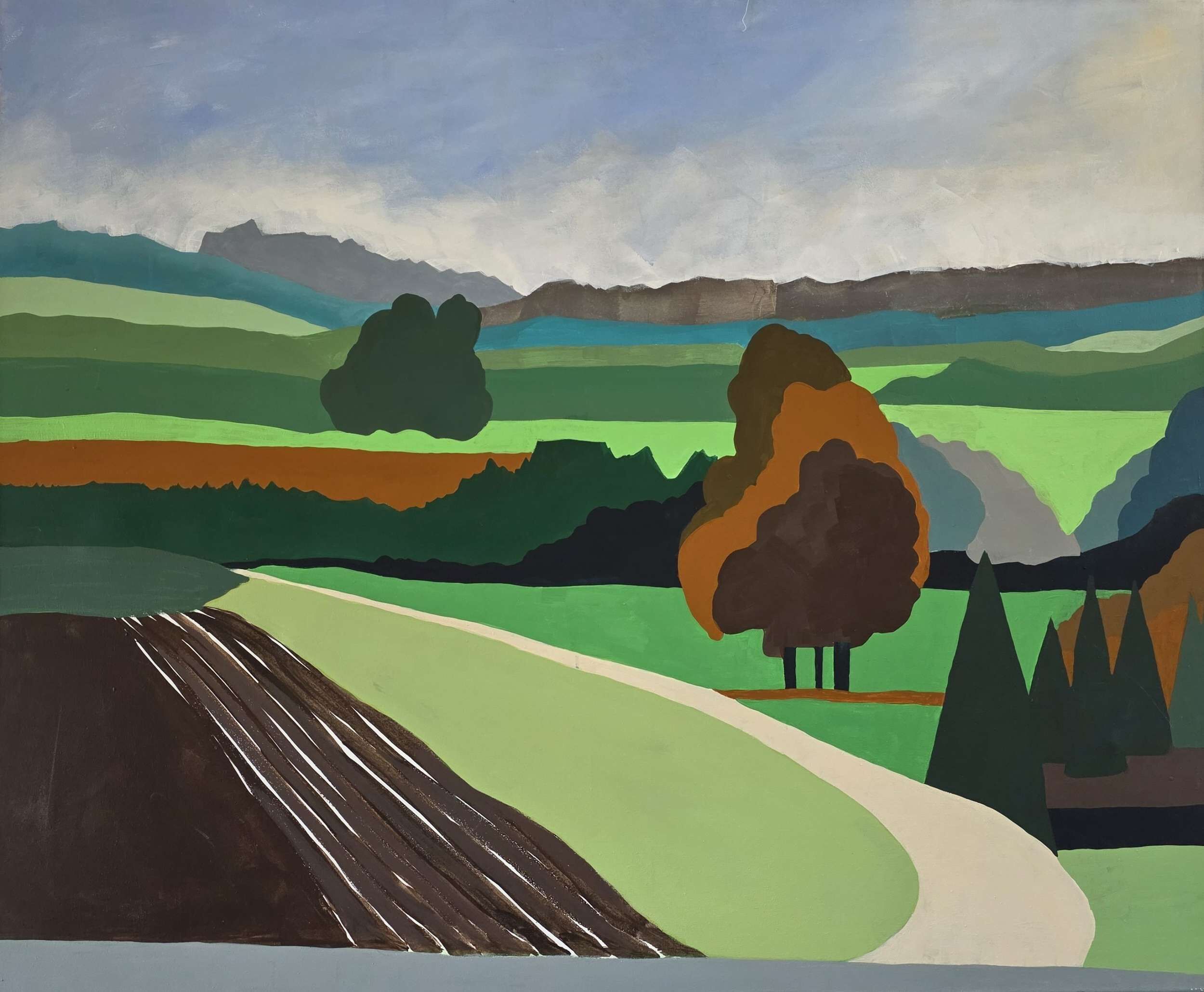 "Farbräume mit Aussicht" - Johanna Schneider 1
