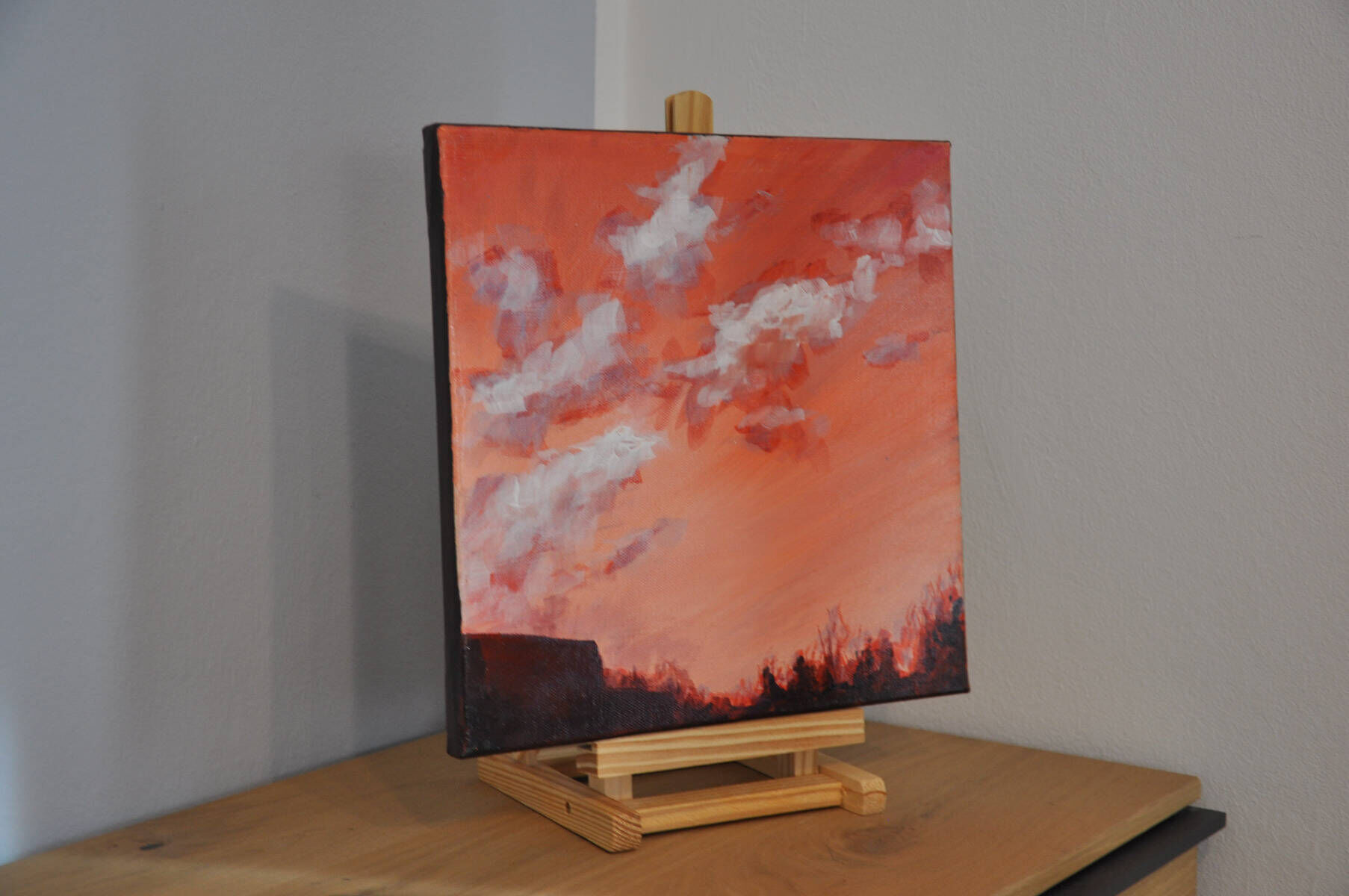 Abendhimmel Leuchtend