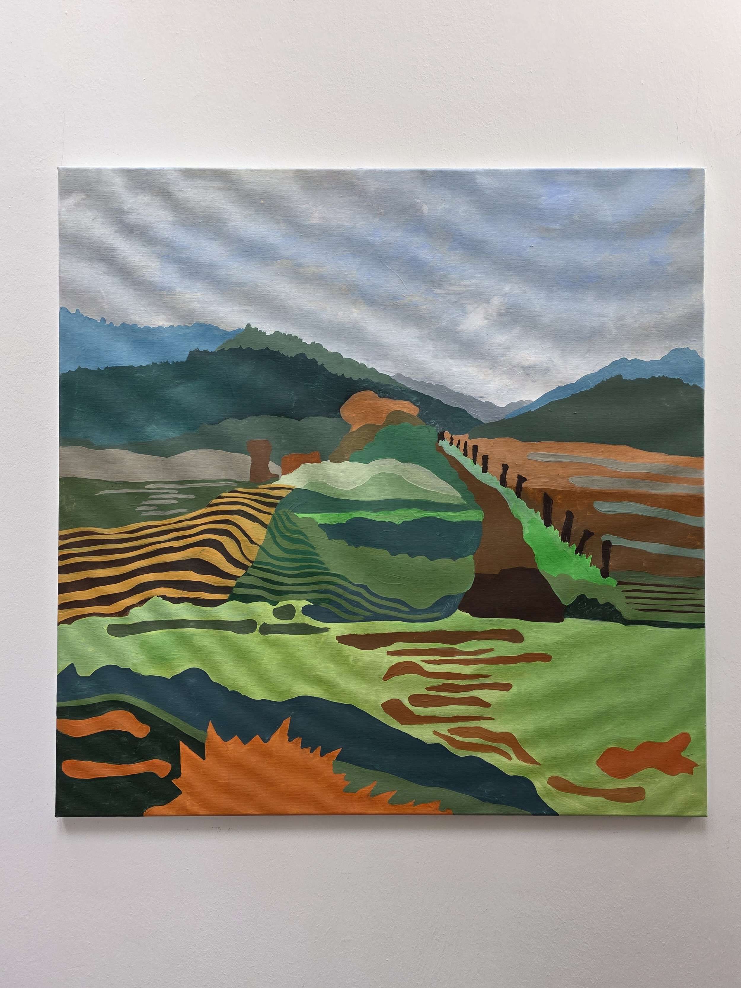 "Landschaft der Träume und Farben" - Johanna Schneider 2