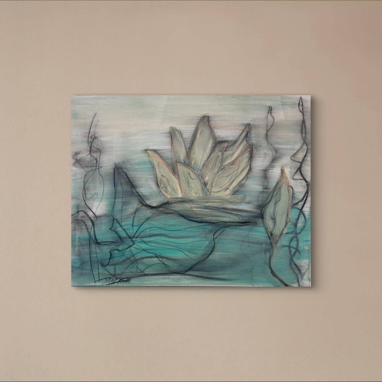 Last Waterlilies in the goldenSummer 1 - Martina  Schepperle  1