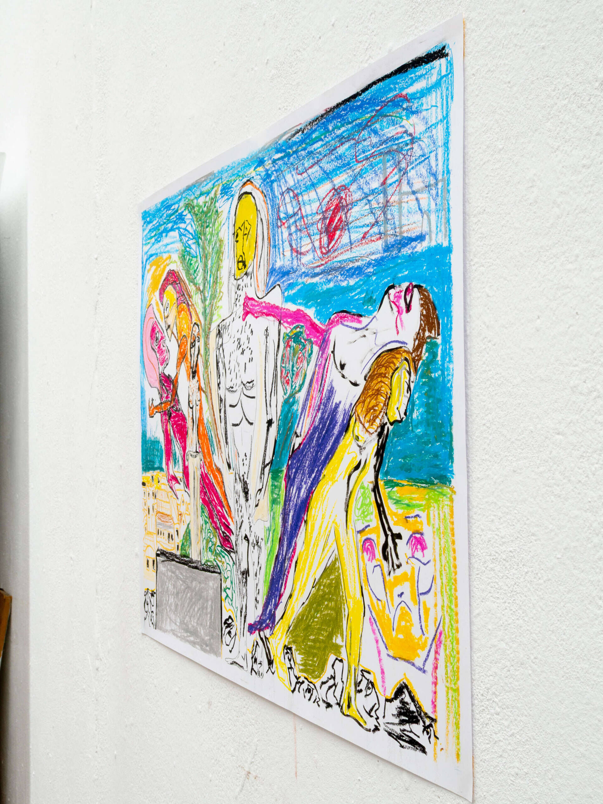 Figurenhalbkreis - Leonhard Mihm 1