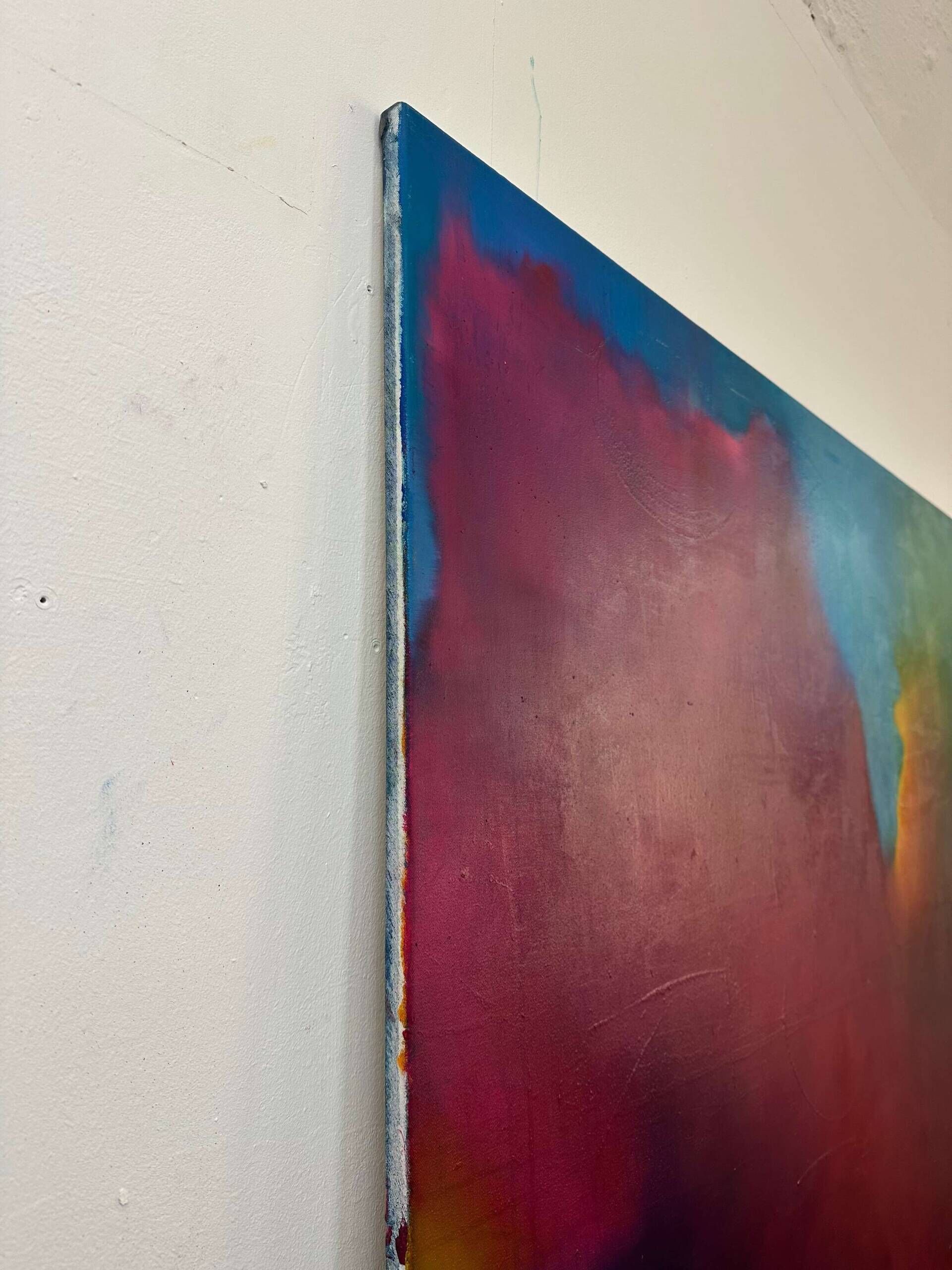 Farbbad Blaumagentagrüngelbtürkis - Antje Bockeloh 3