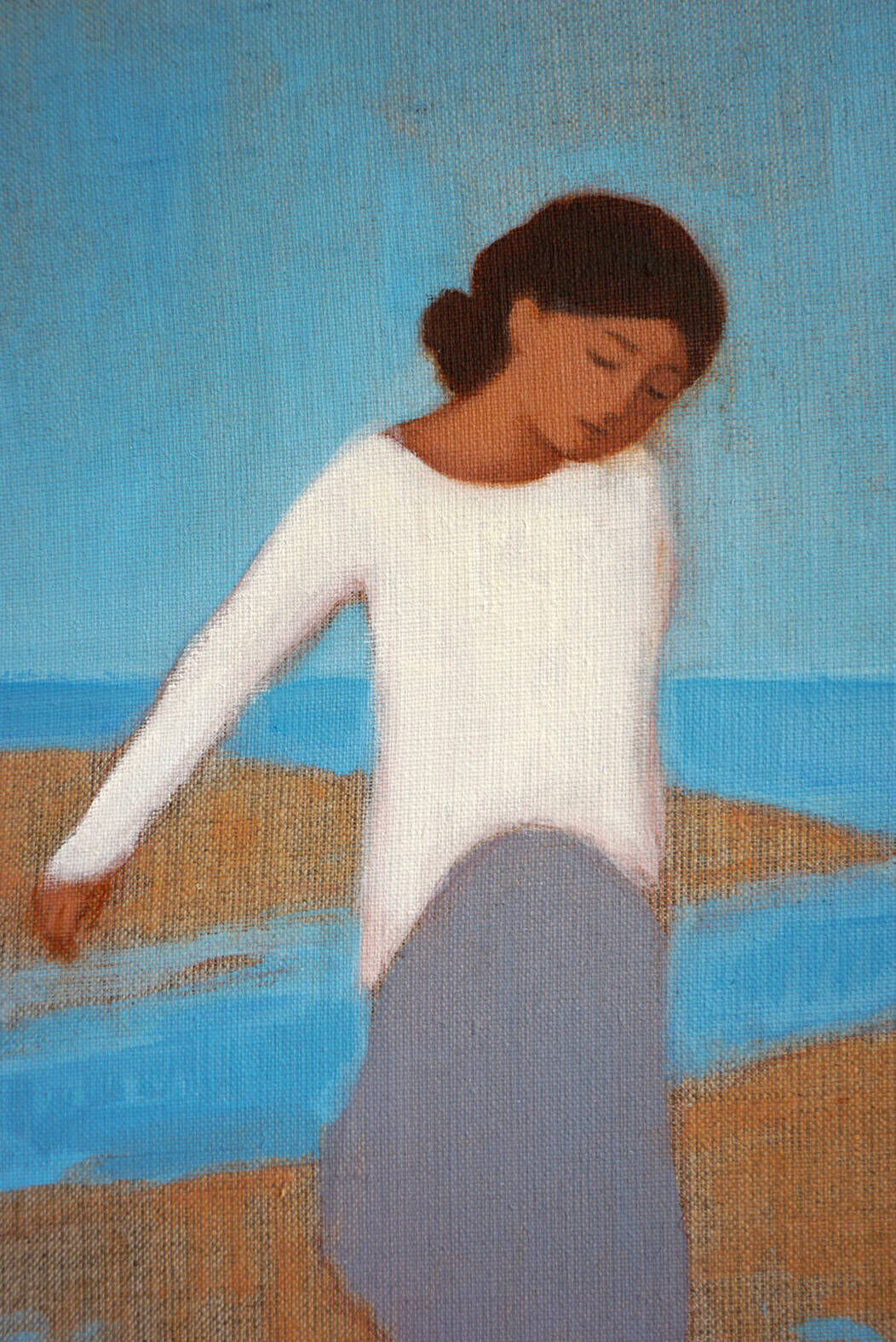 Frau am Meer - Christian Herzig 1