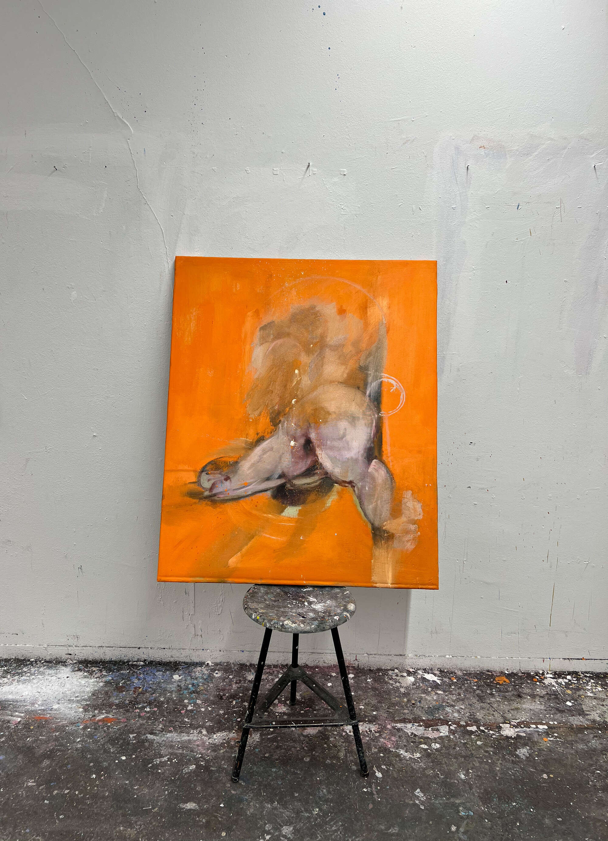 baconesque fleeting figure study  - Tyler Heidenwag 3