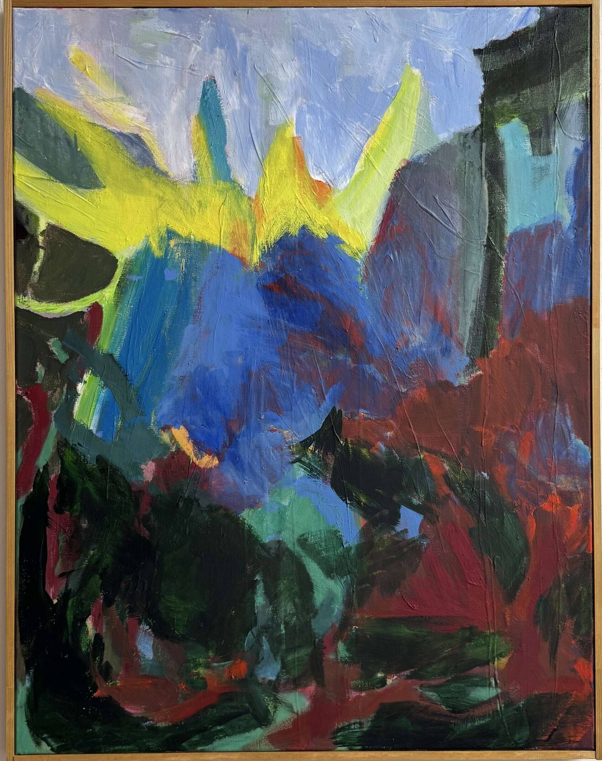 Landschaftstudie (Berge) II - Lisa Herwig 2