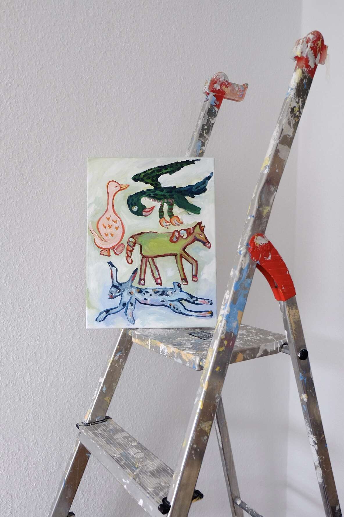 Hase Pferd Gans und Geier  - Anna Leisner 4