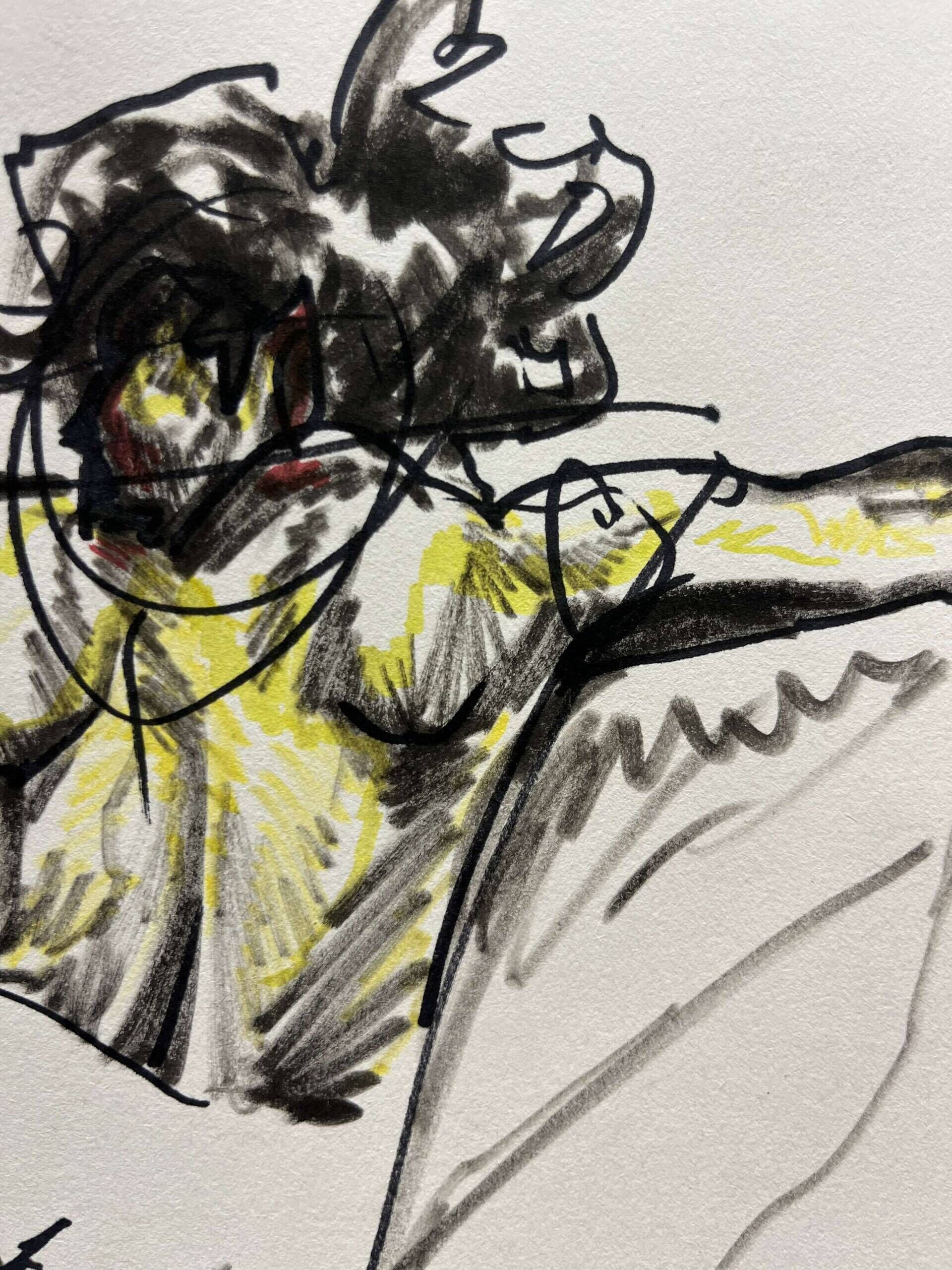 Rückenstudie liegend - Leon Tho Barwig 3